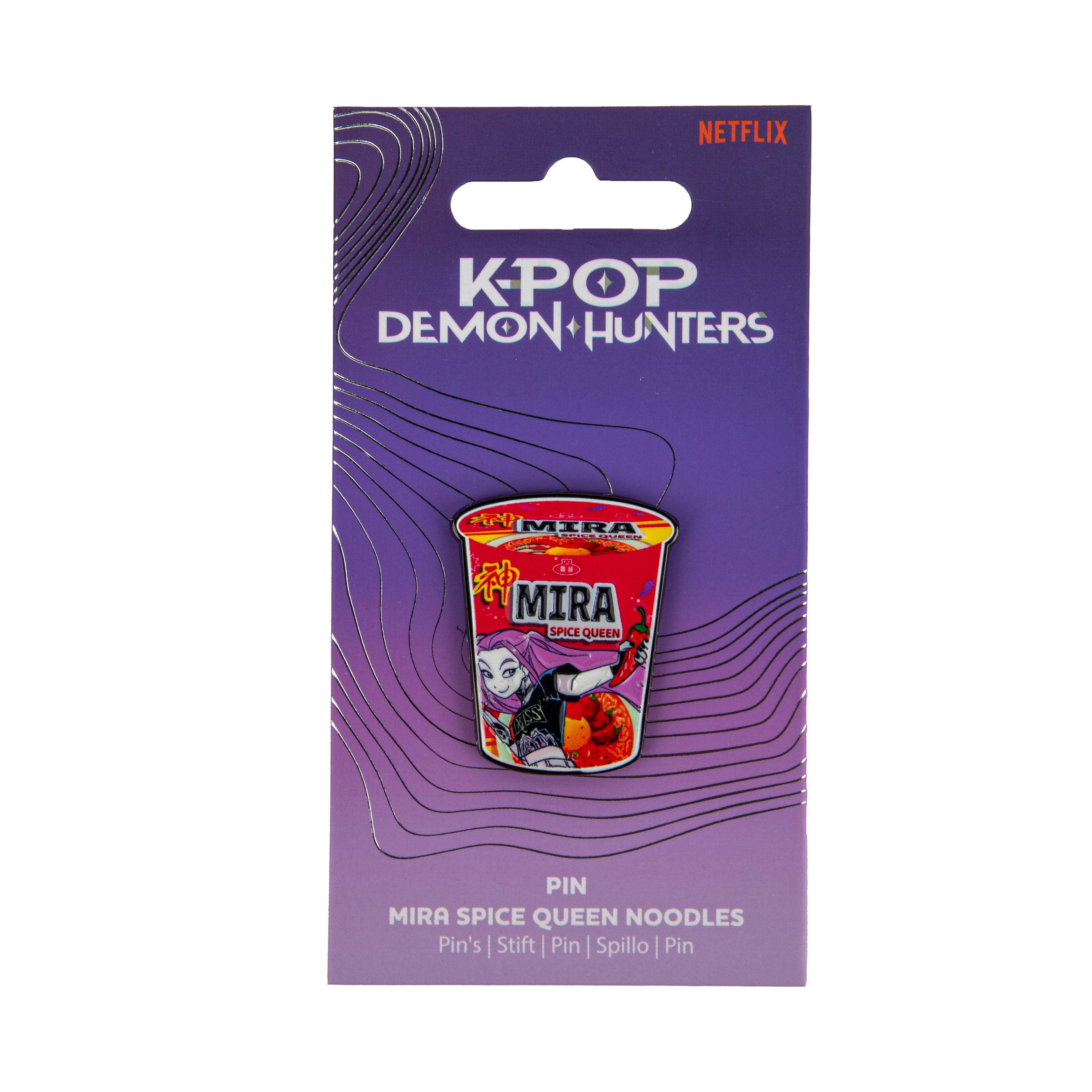 K-Pop Demon Hunters Mira Speice Queen Noodles Pin