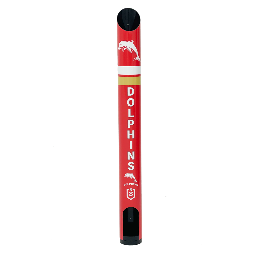 NRL DOLPHINS STUBBY HOLDER DISPENSER
