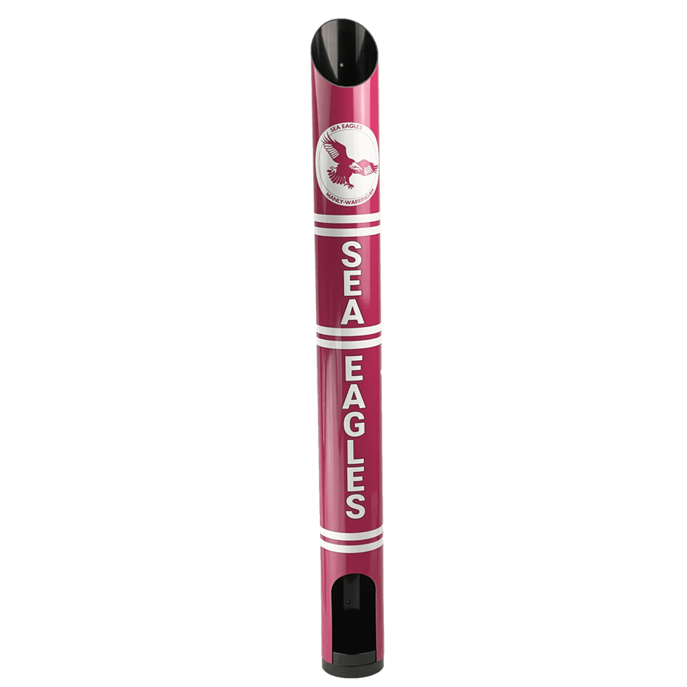RETRO MANLY SEA EAGLES NRL STUBBY HOLDER DISPENSER