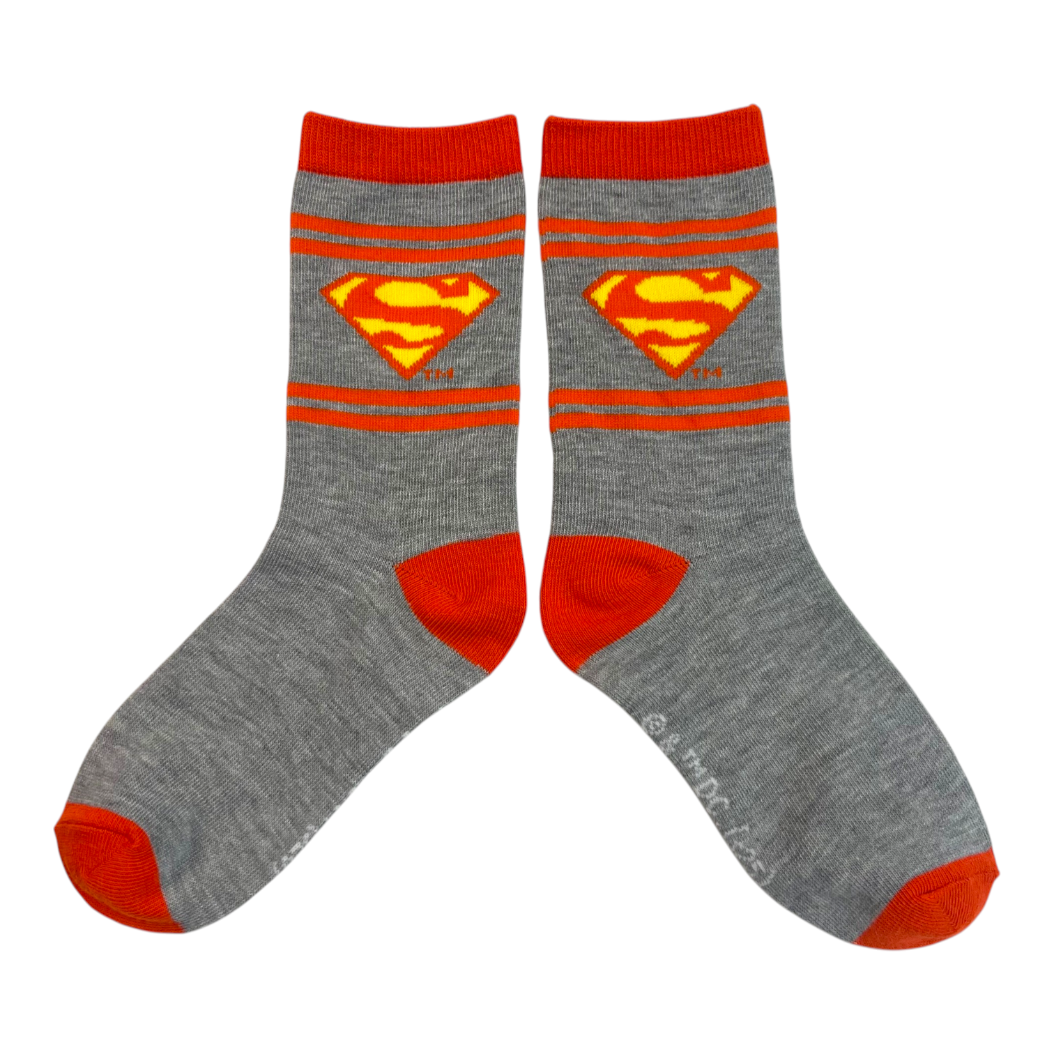 Superman Crew Kids Sock 4 Pack Asst. Size 9-12