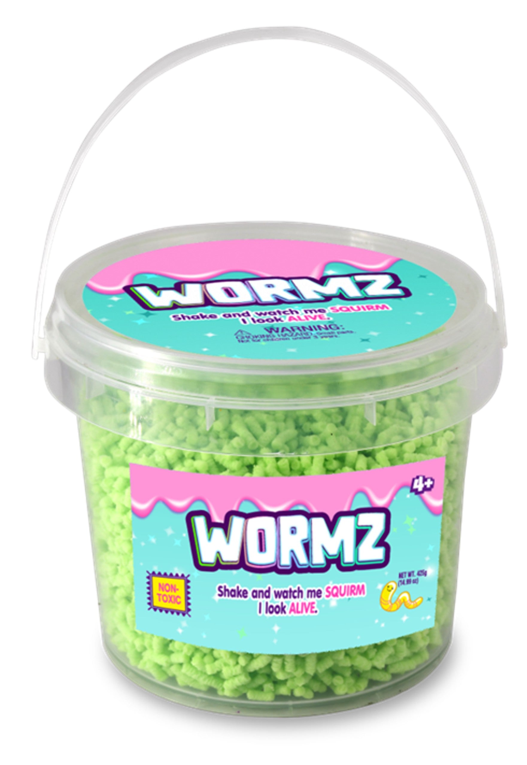 WORMZ In a Bucket 425G - 3 Asst