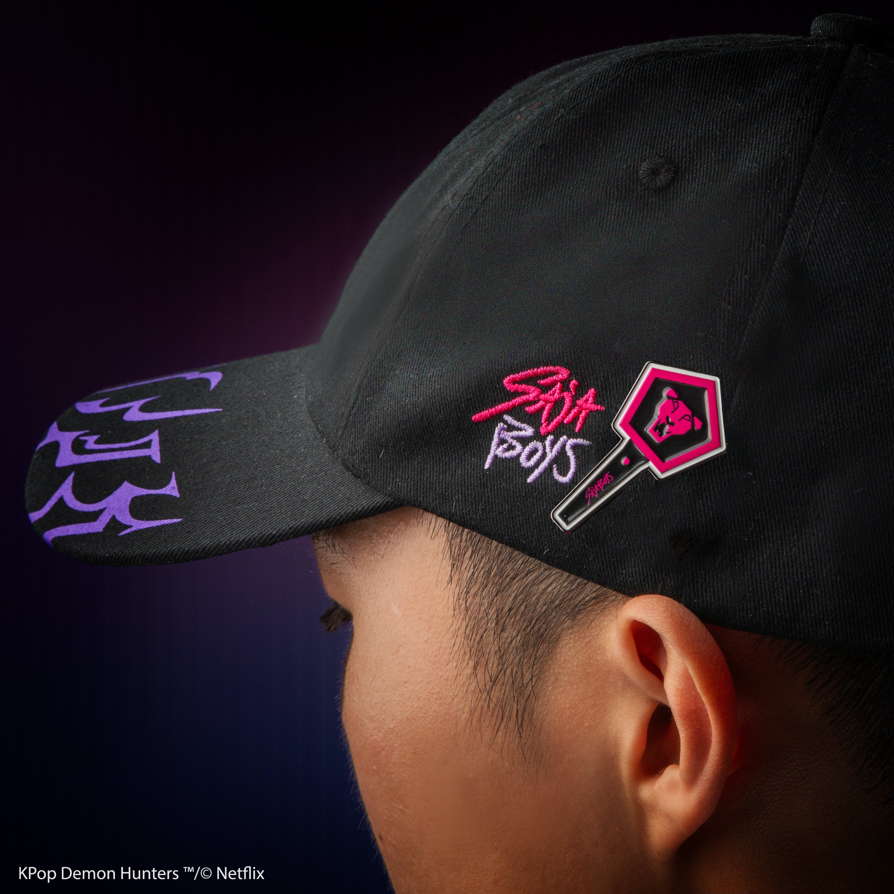 K-Pop Demon Hunters Saja Boys Light Stick Pin
