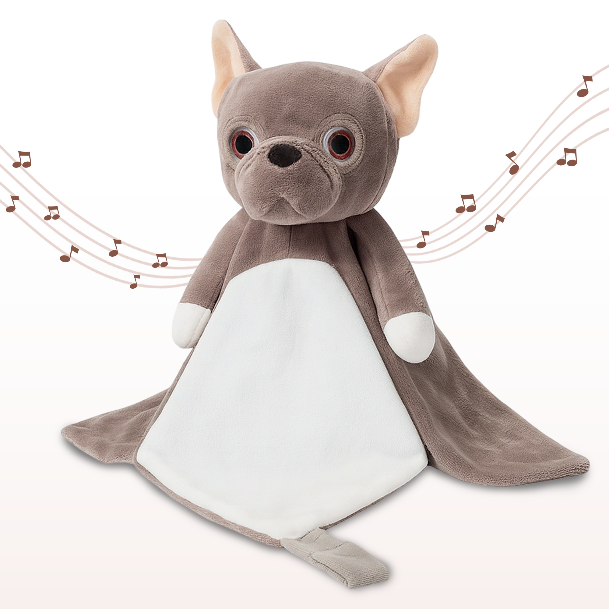 French Bulldog Musical Comforter