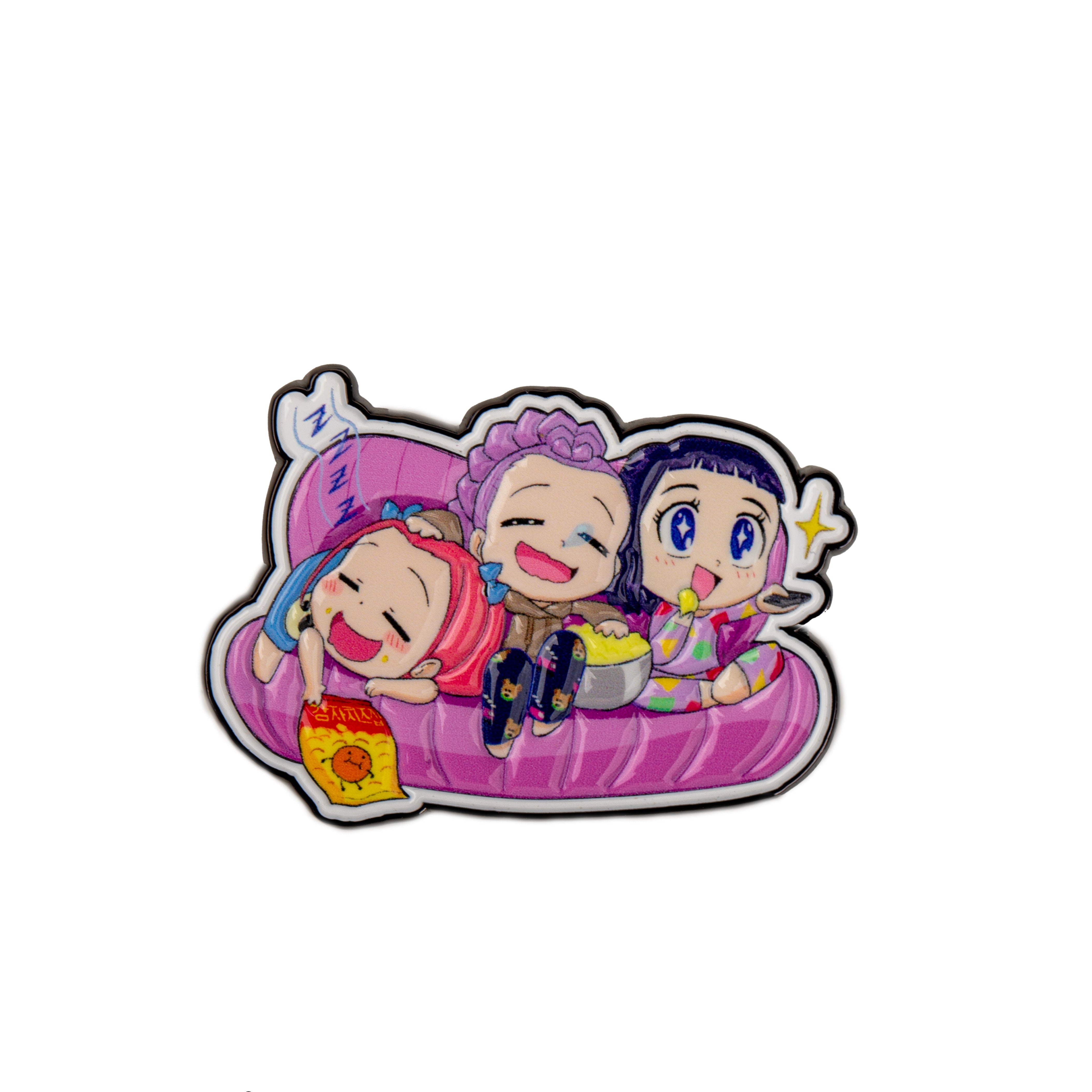 K-Pop Demond Hunters Couch Pin
