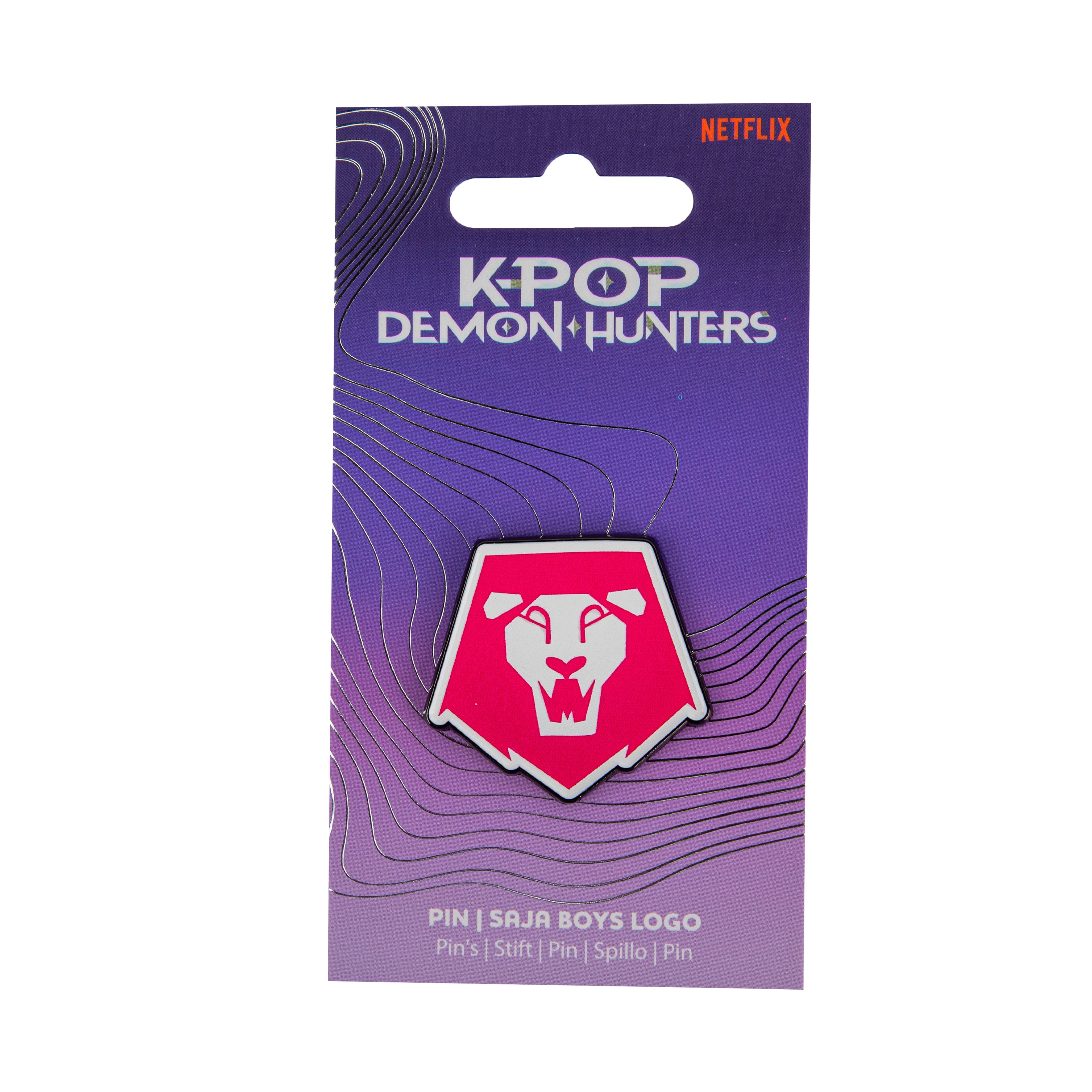 K-Pop Demon Hunters Saja Boys Logo Pin
