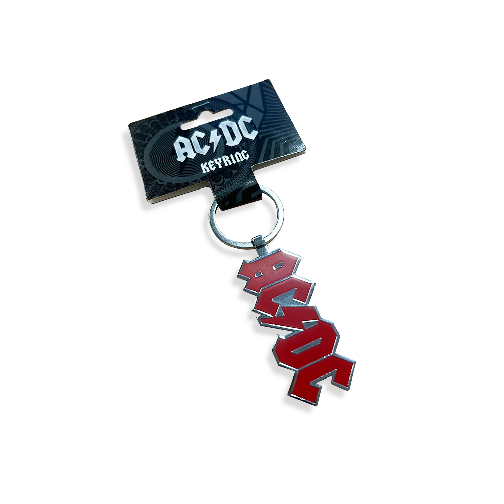 AC/DC METAL KEYRING