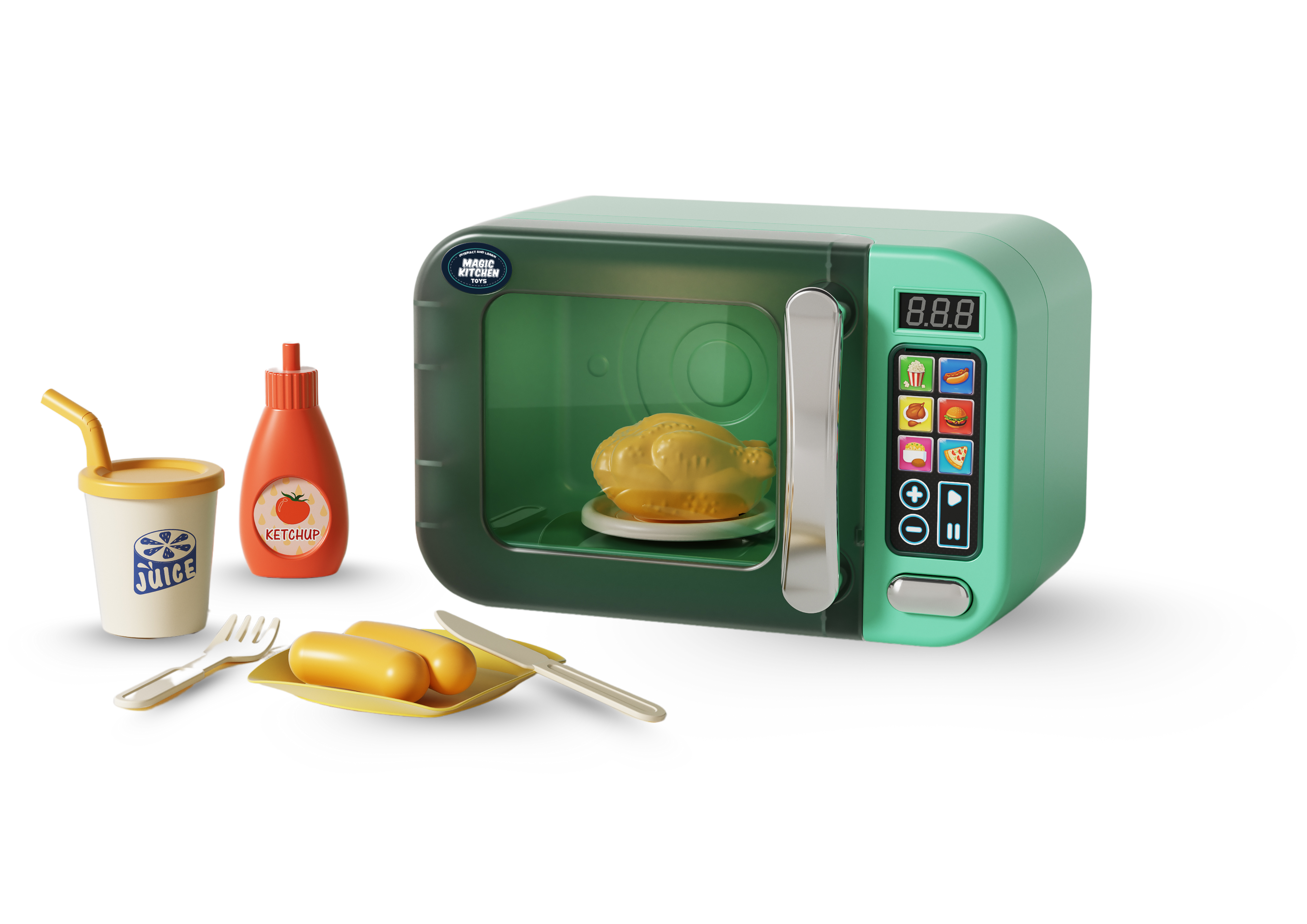 *40% OFF! Magic Kitchen Colour Change Microwave