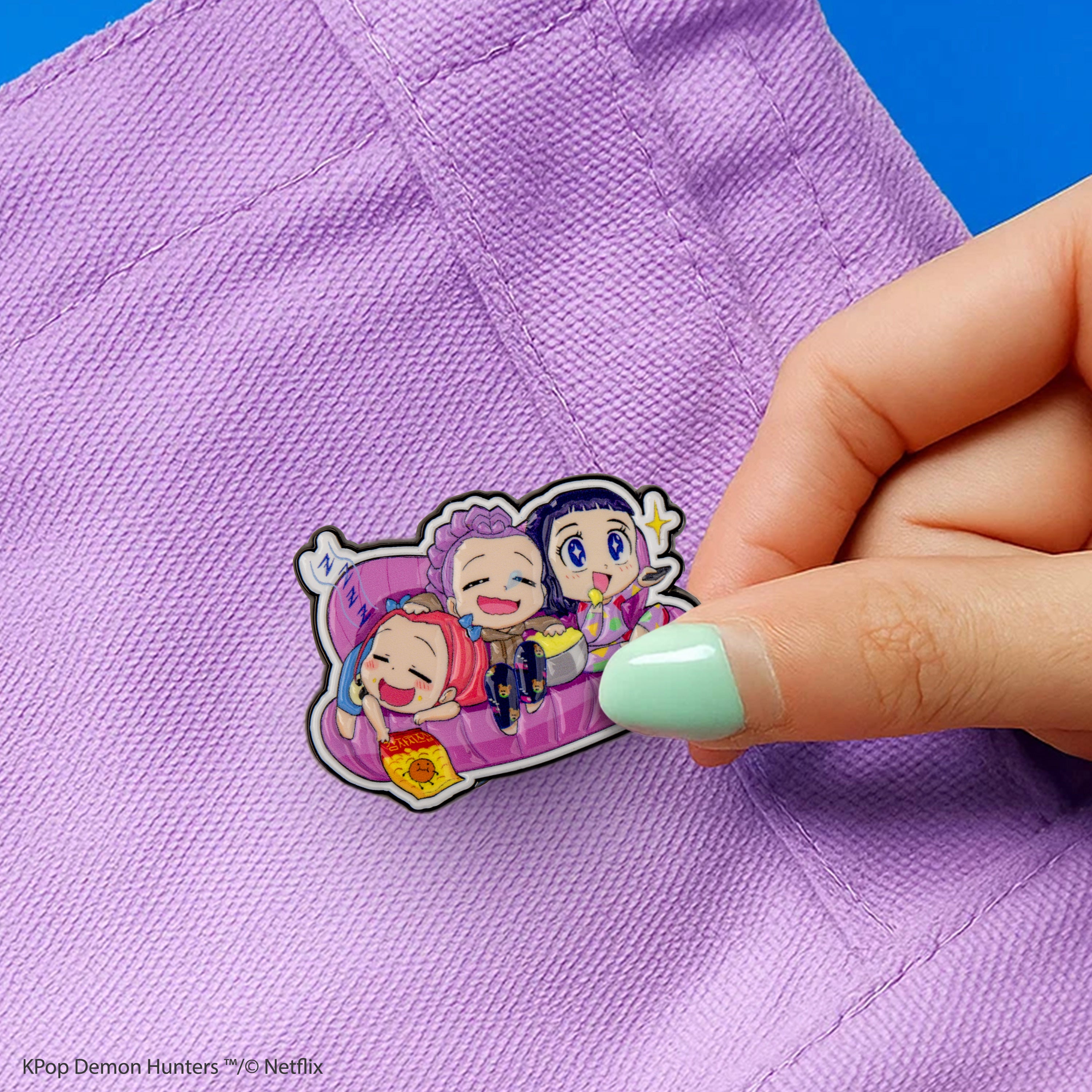 K-Pop Demond Hunters Couch Pin