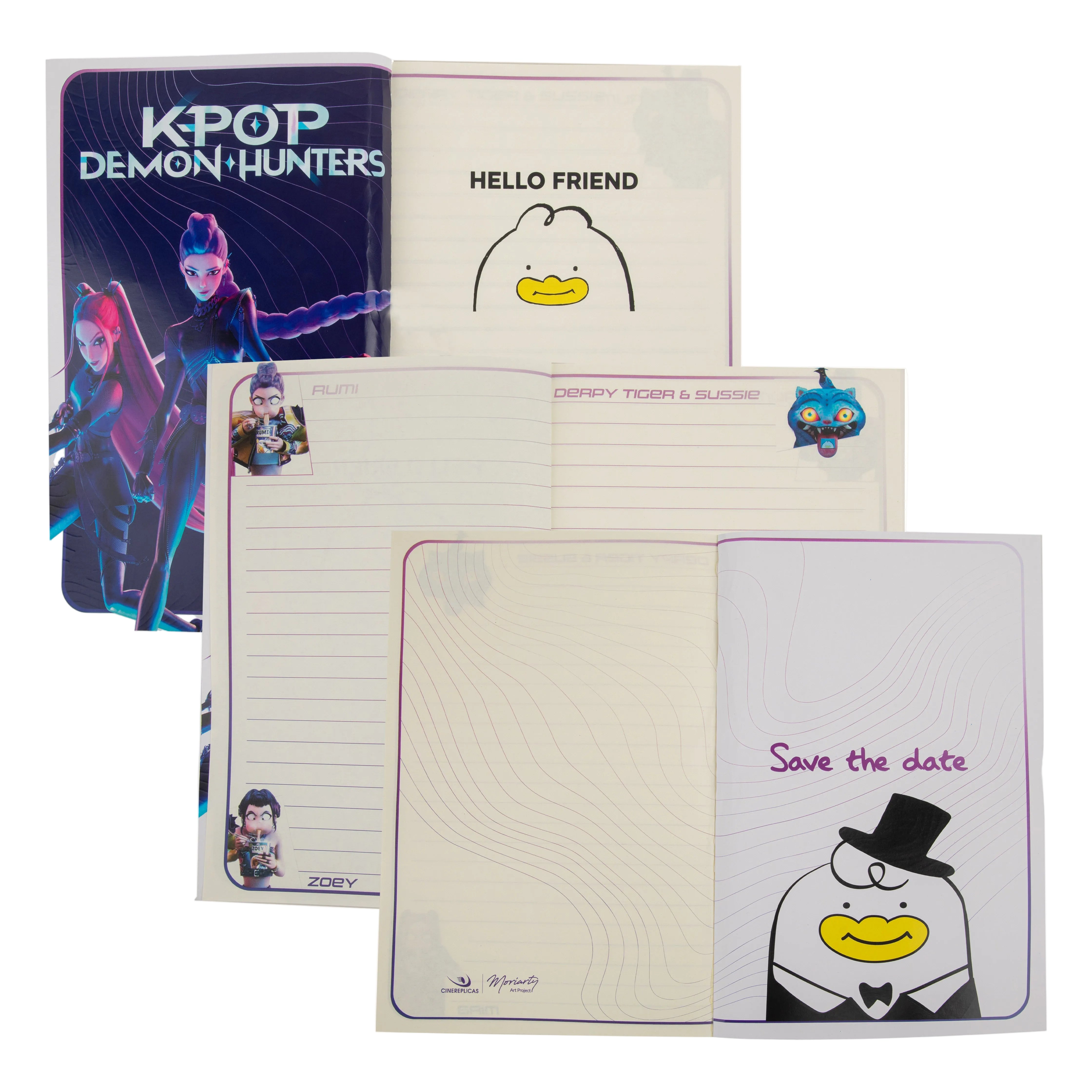 K-Pop Demon Hunters HUNTR/X Softcover Notebook