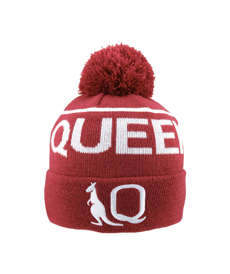 STATE OF ORIGIN QLD MAROONS BLITZ BEANIE