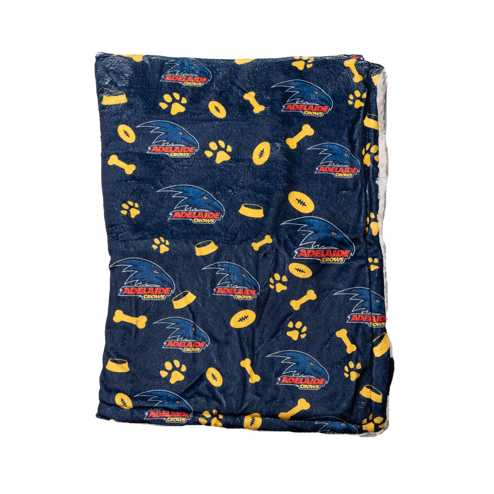Adelaide Crows AFL Dog Blanket