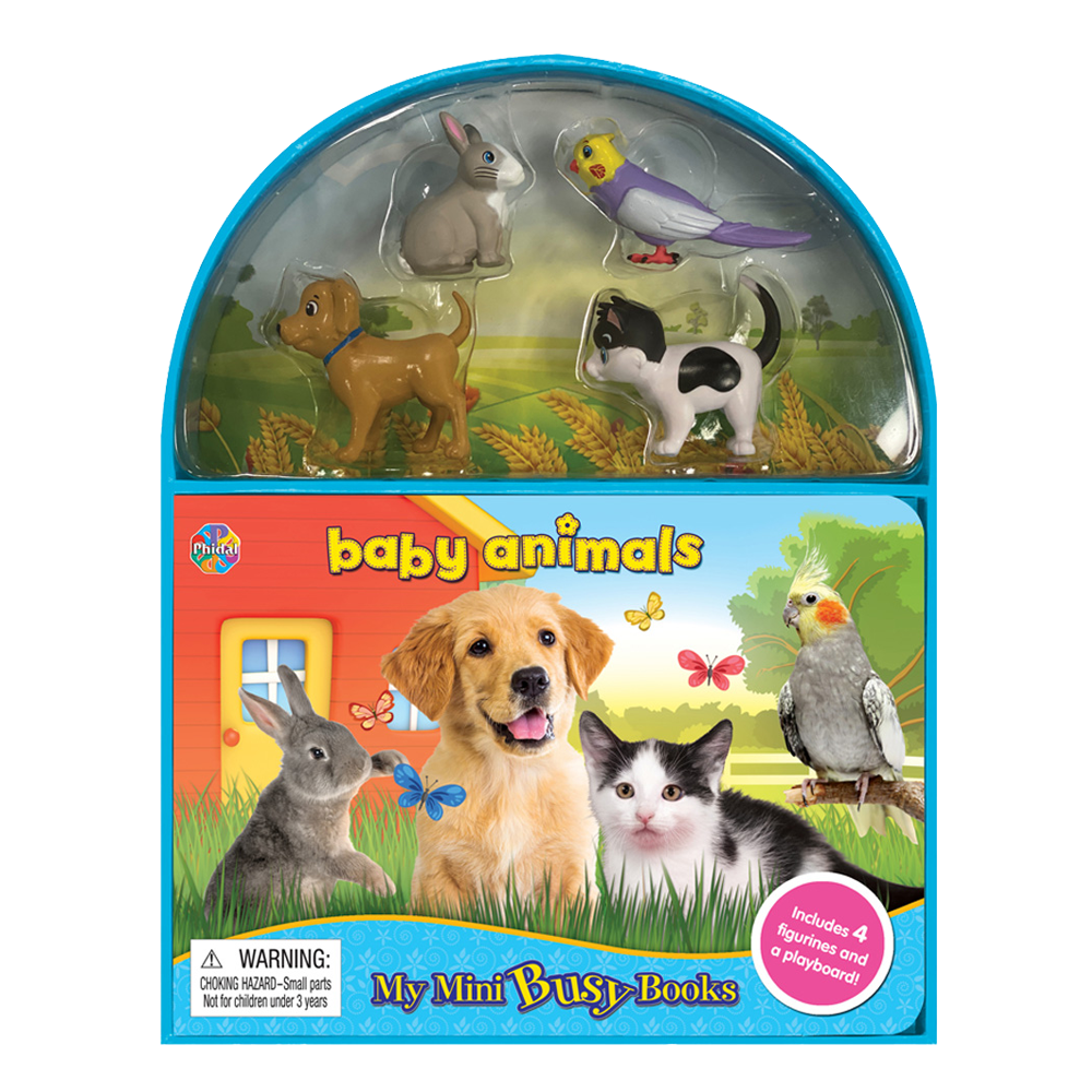 BABY ANIMALS MINI BUSY BOOK