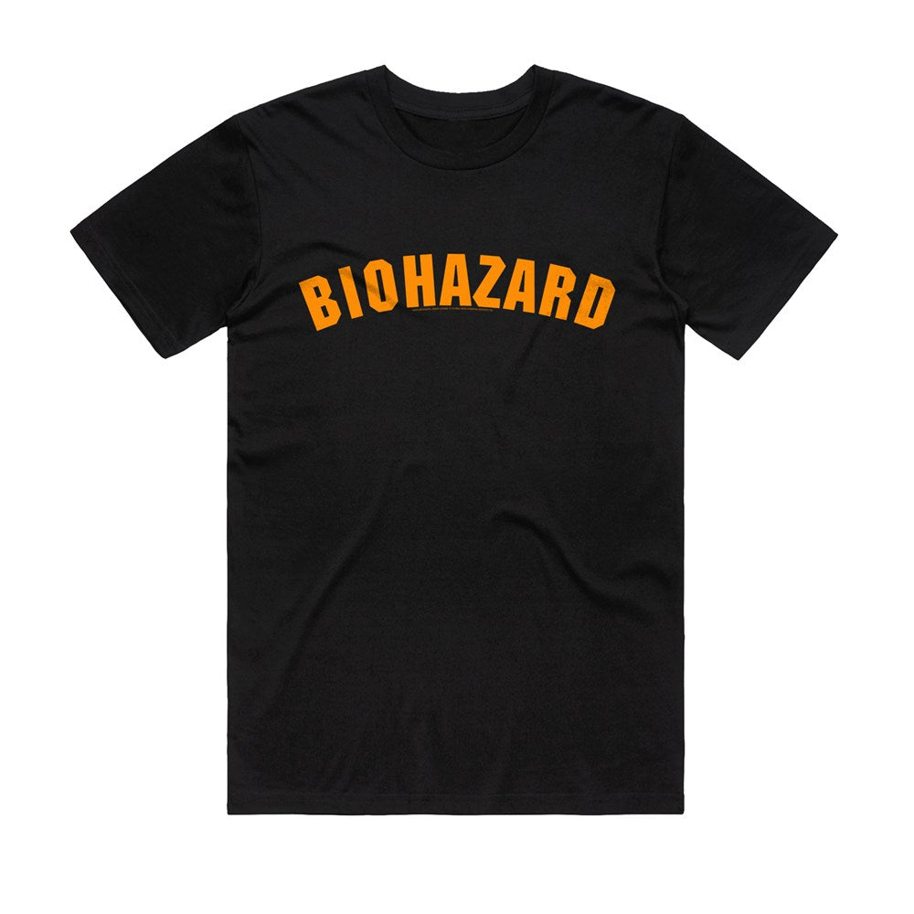 Biohazard - College - Black T-shirt