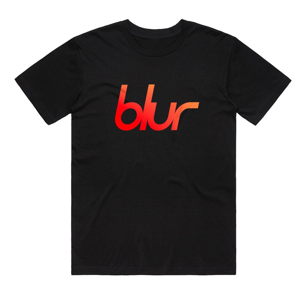 Blur - Blurred - Black T-shirt