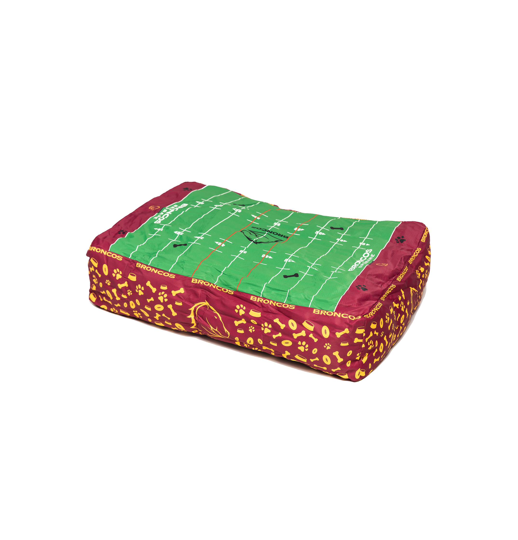 Brisbane Broncos NRL Dog Bed