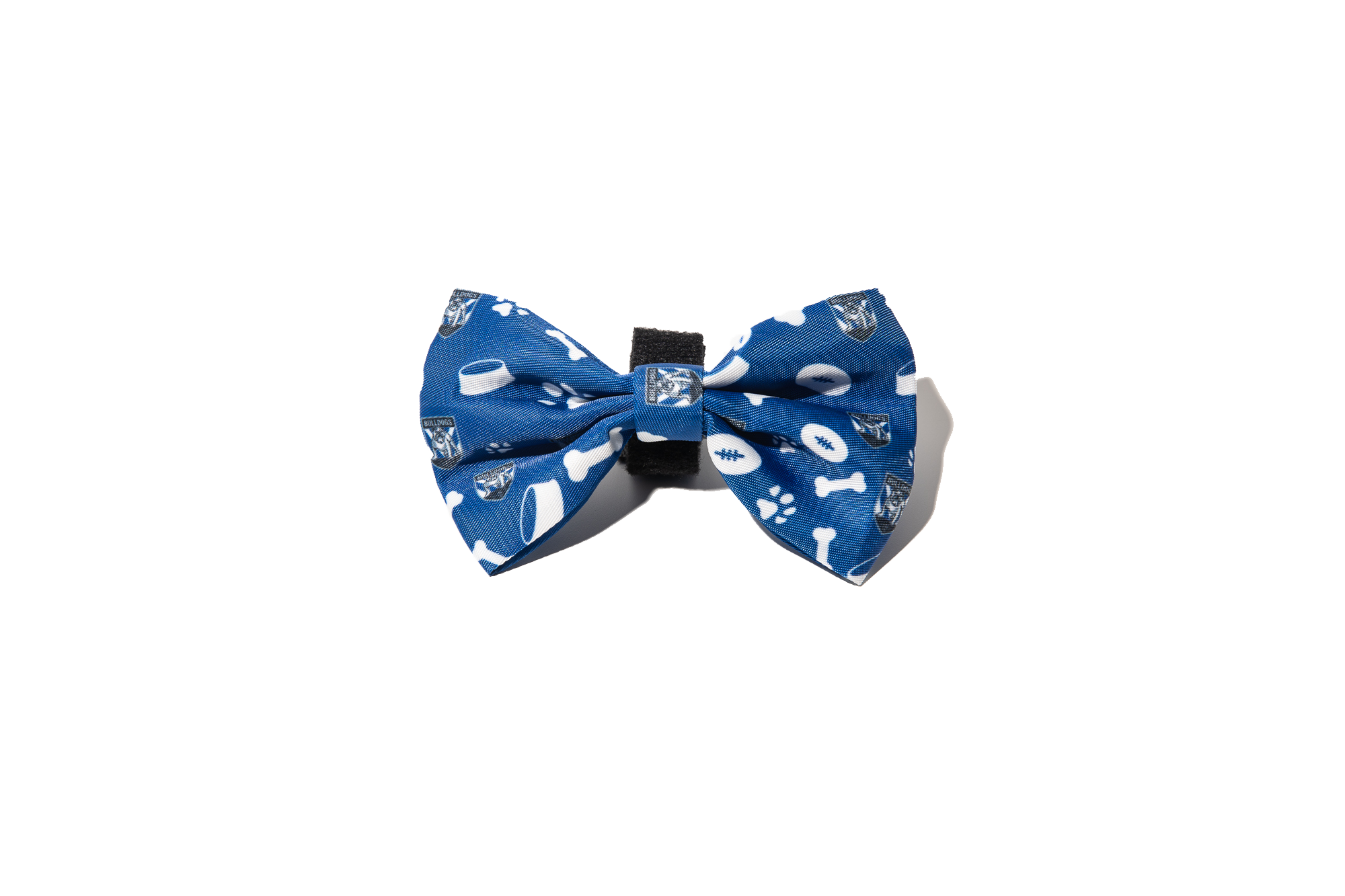 Canterbury Bulldogs NRL Dog Bowtie