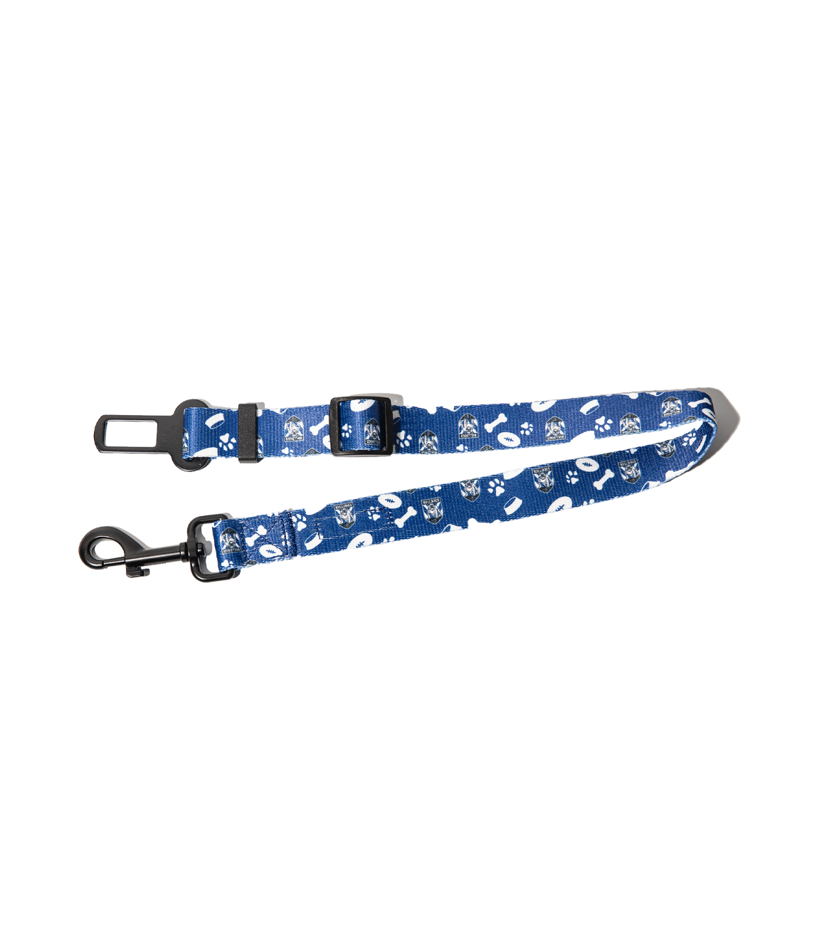 Canterbury Bulldogs NRL Dog Safety Belt
