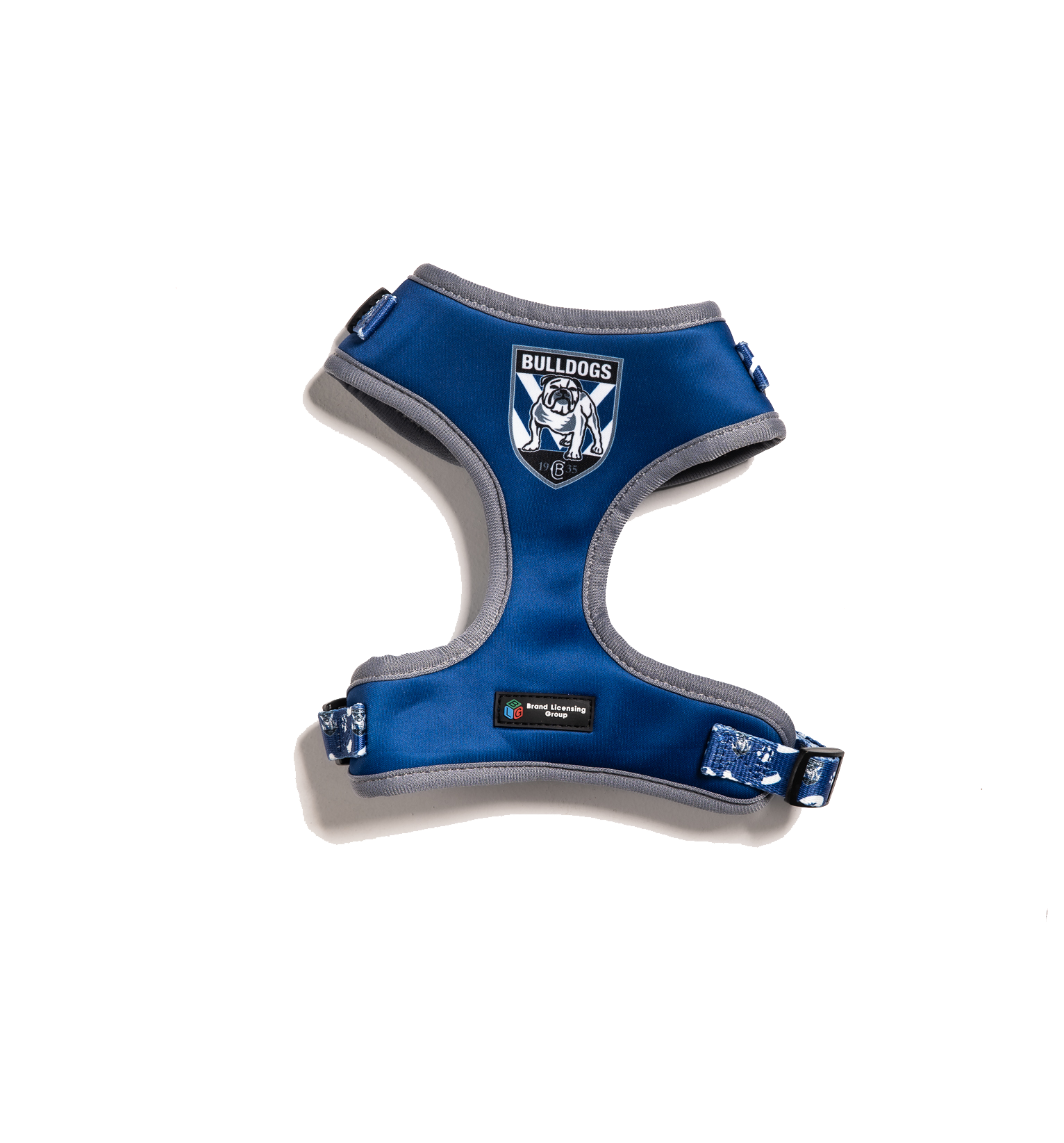 Canterbury Bulldogs NRL Dog Harness XS-XL