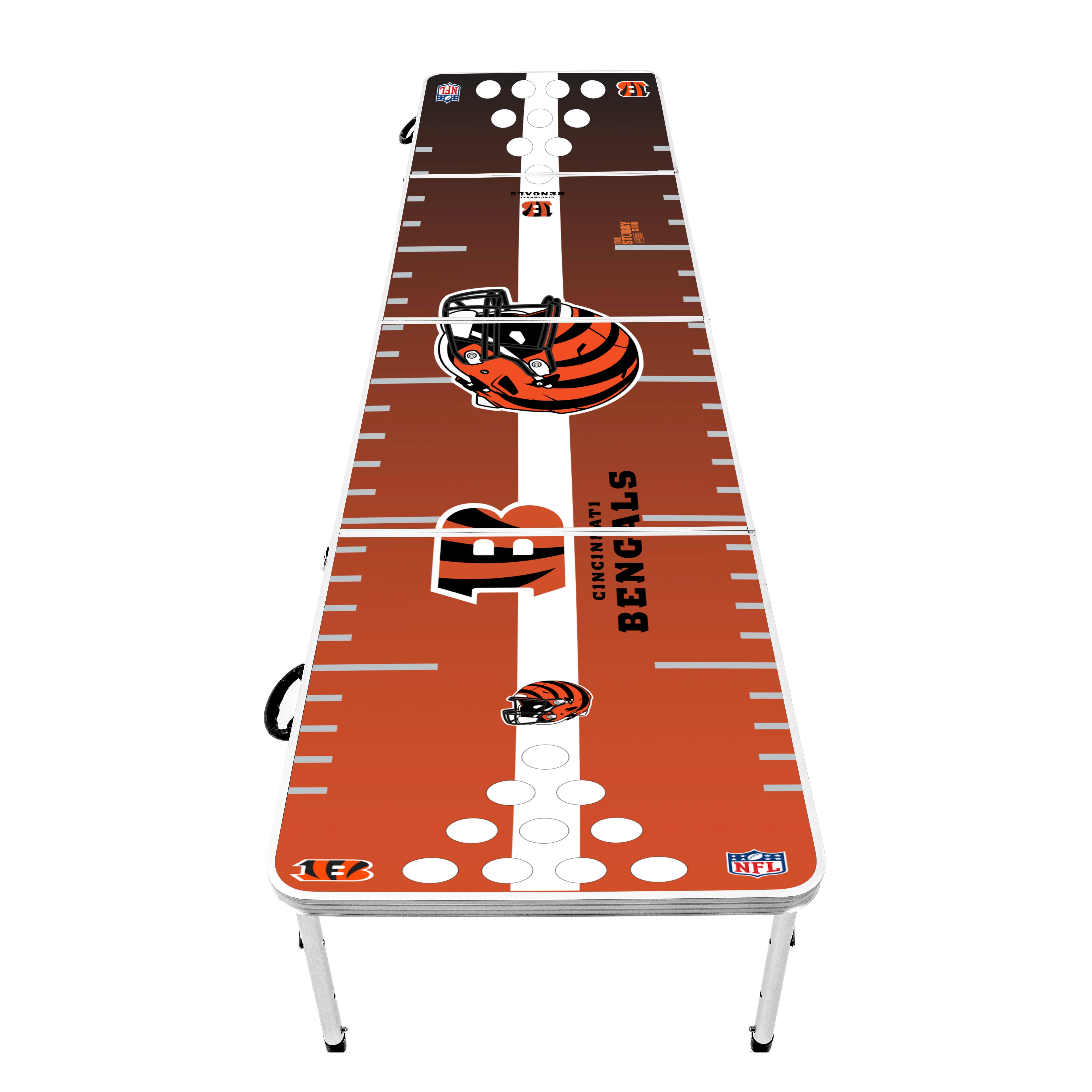 Cincinnati Bengals NFL Beer Pong Table