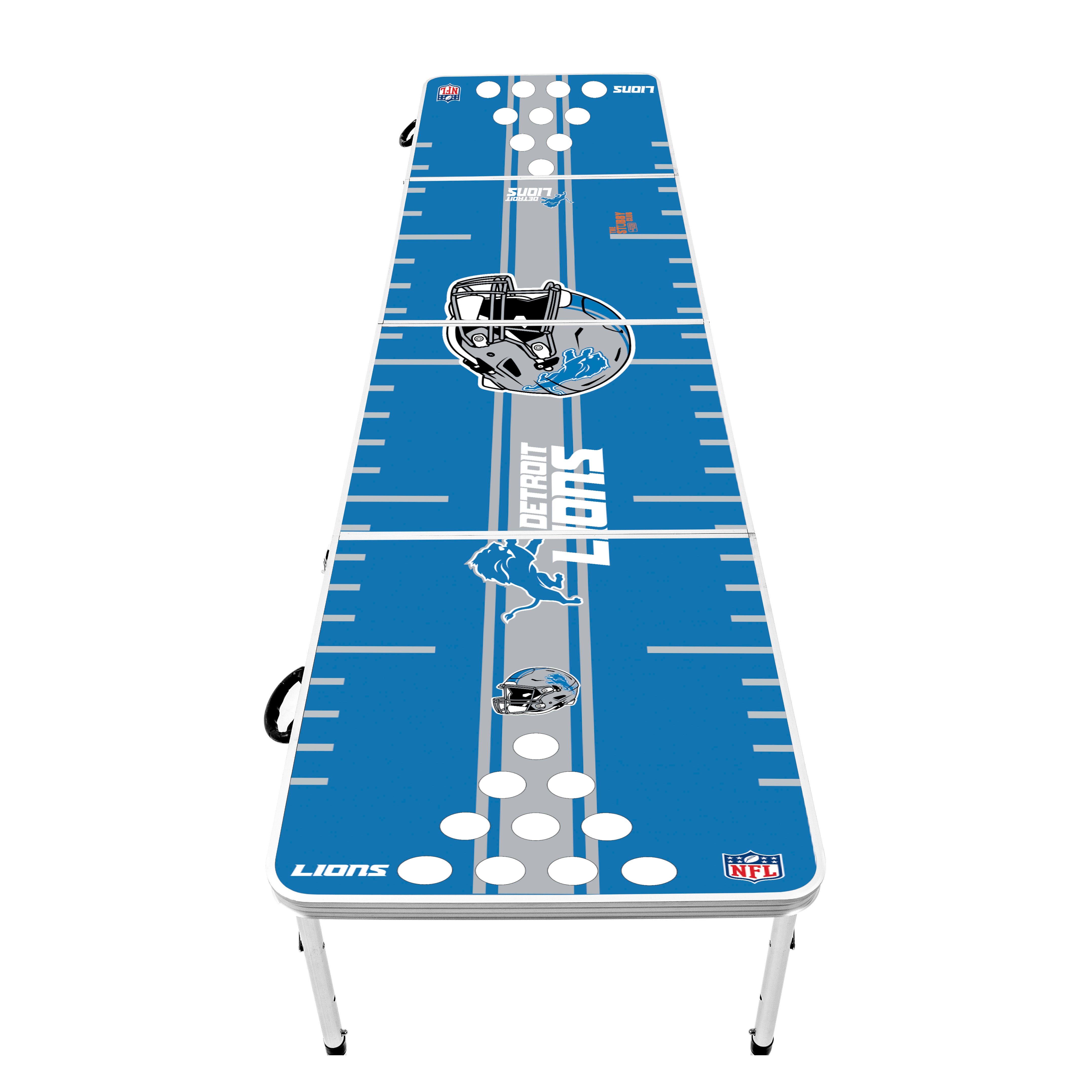 Detroit Lions NFL Beer Pong Table