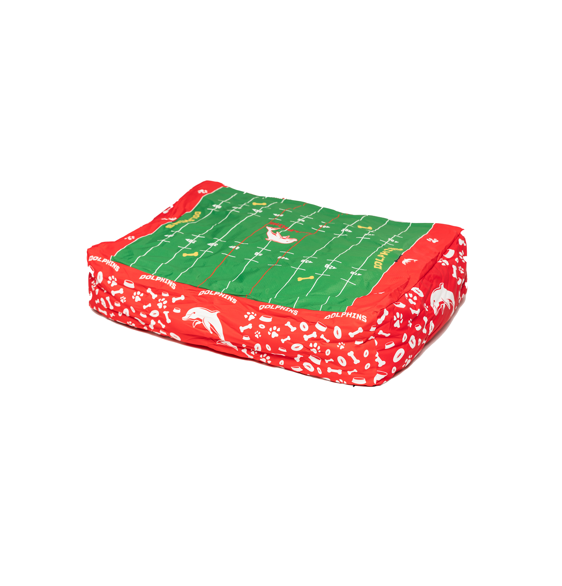 Dolphins NRL Dog Bed