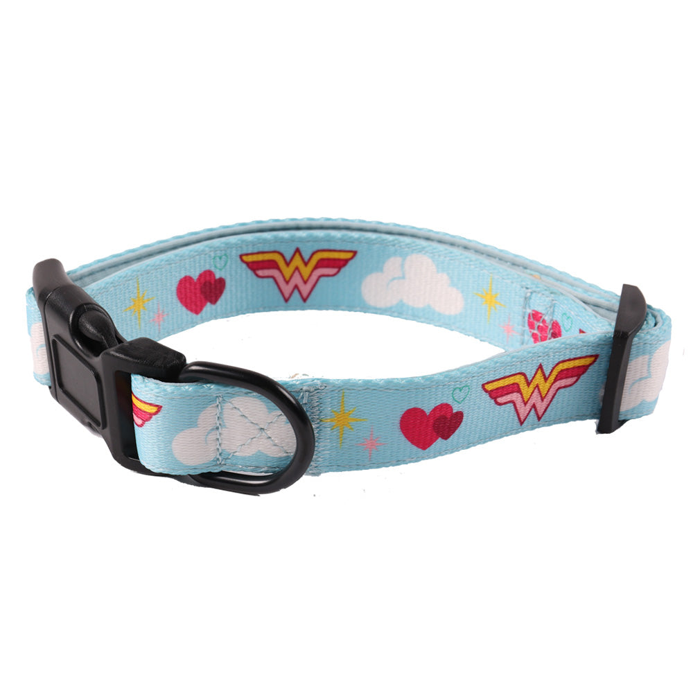 Wonder Woman Dog Collar