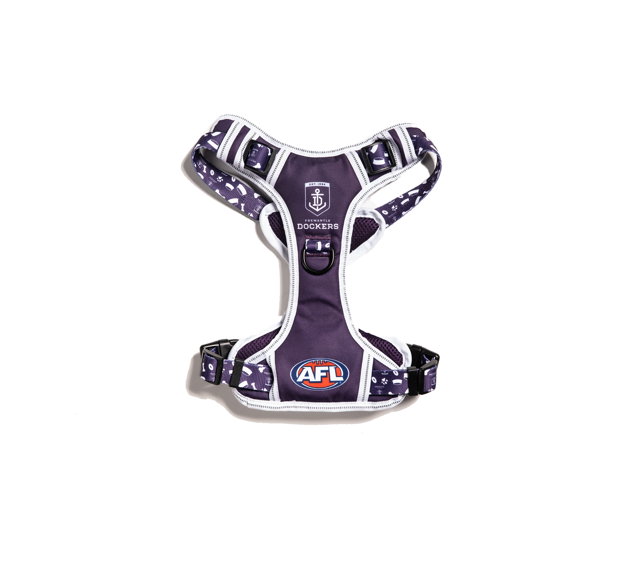 Fremantle Dockers AFL Dog Harness XS-XL