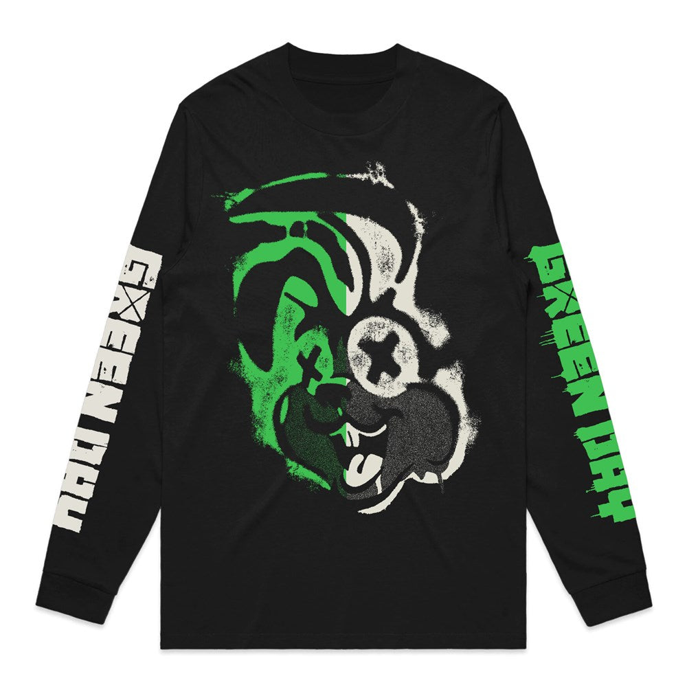 Green Day - Split Rabbit - Black Longsleeve