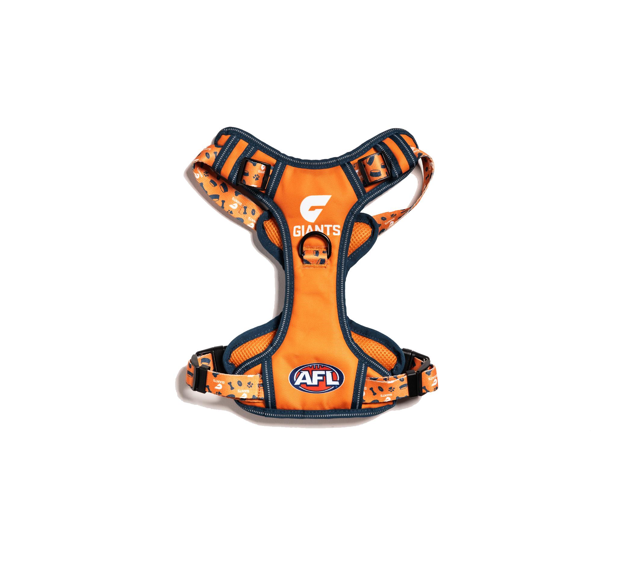 GWS Giants AFL Dog Harness XS-XL