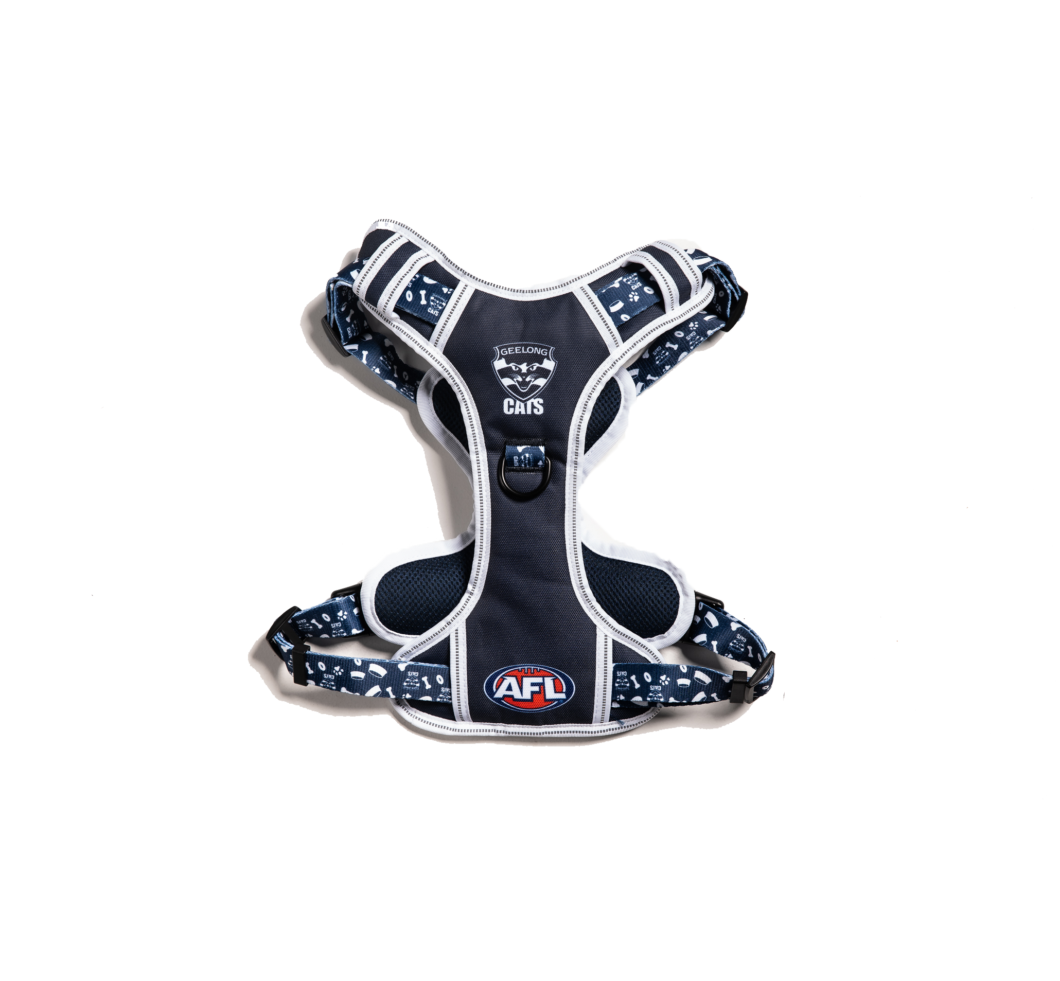 Geelong Cats AFL Dog Harness XS-XL