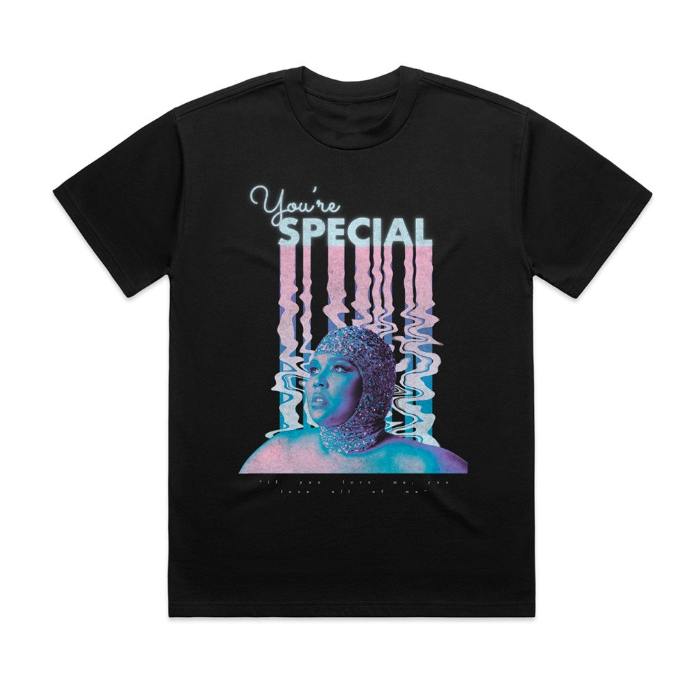 Lizzo - Special Drips - Black T-shirt