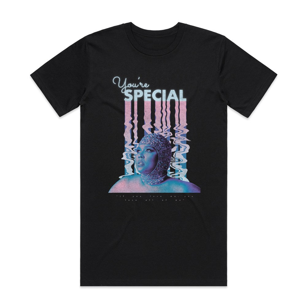 Lizzo - Special Drips - Black Tall T-shirt