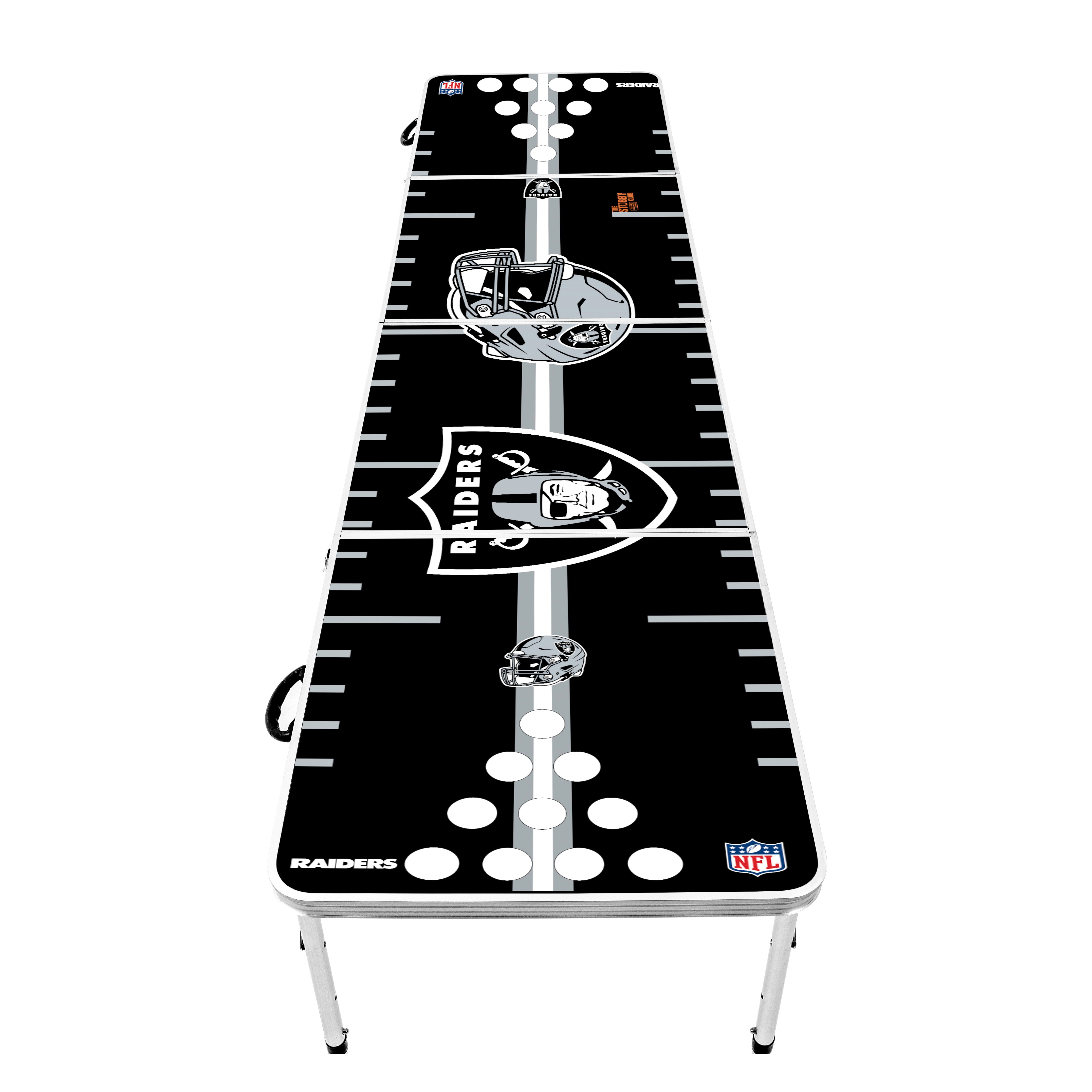 Las Vegas Raiders NFL Beer Pong Table