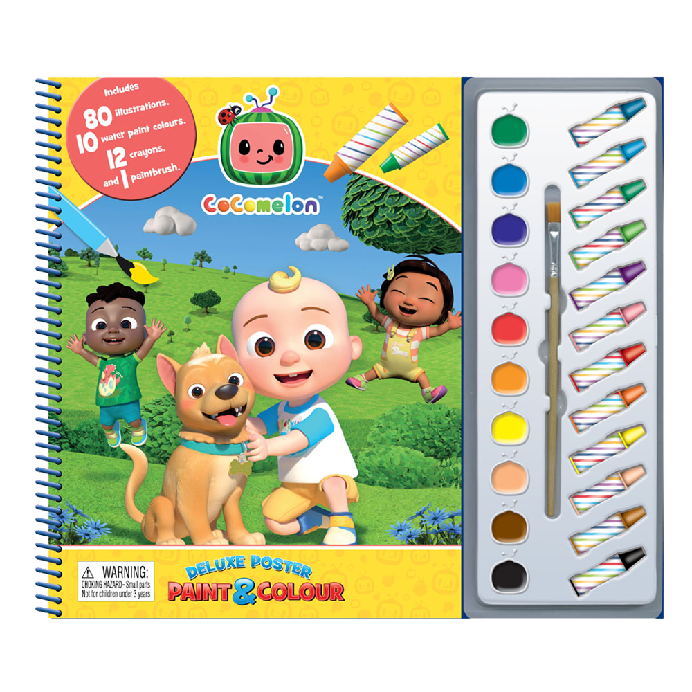 MOONBUG COCOMELON DELUXE POSTER PAINT