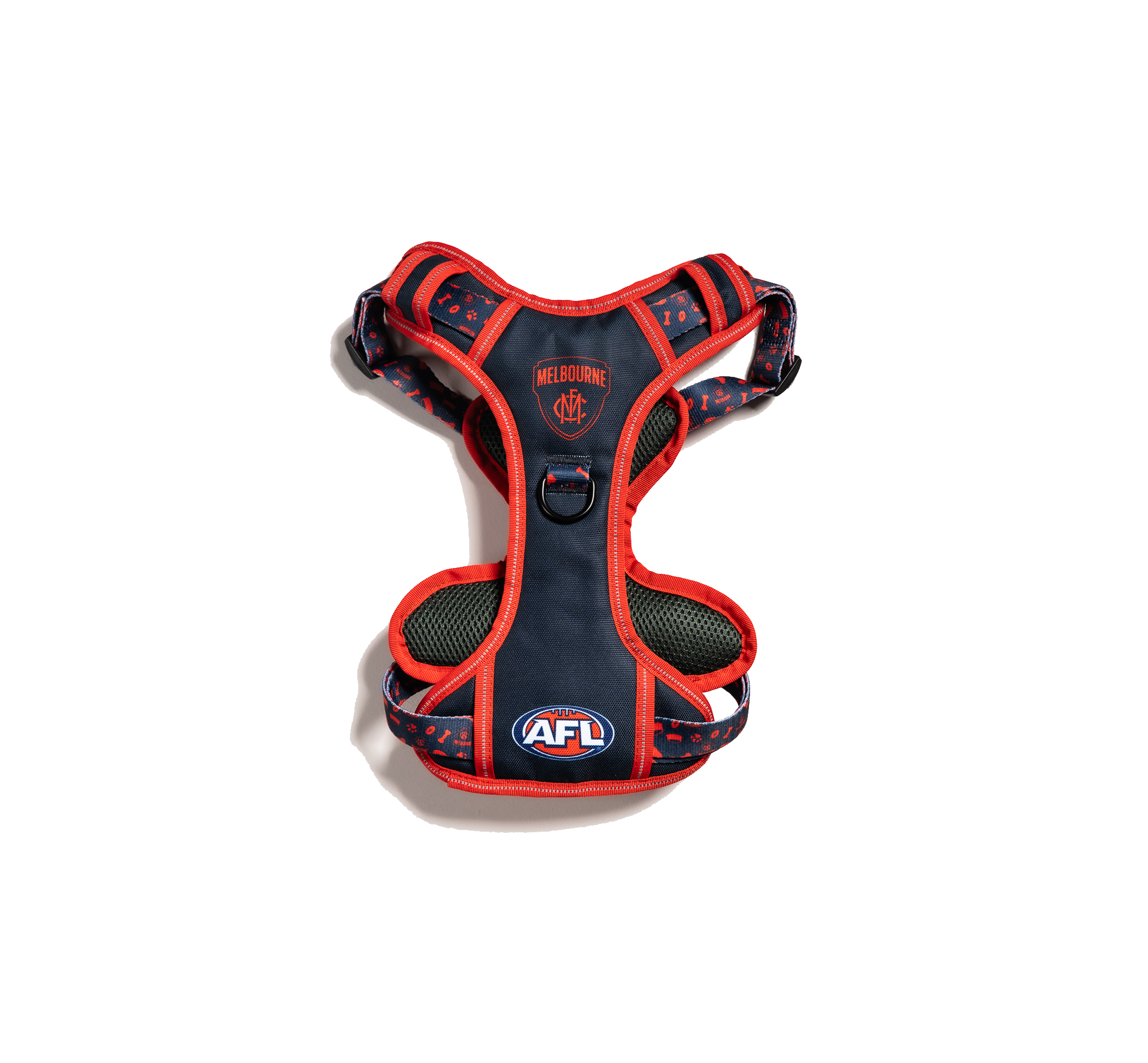 Melbourne Demons AFL Dog Harness XS-XL