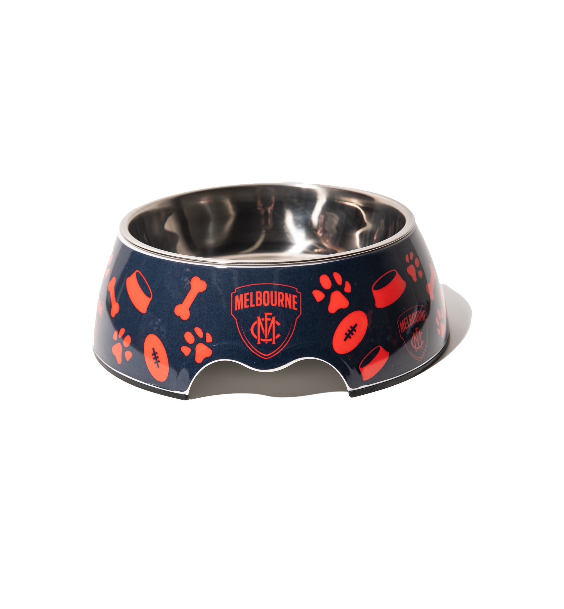 Melbourne Demons AFL Dog Bowl