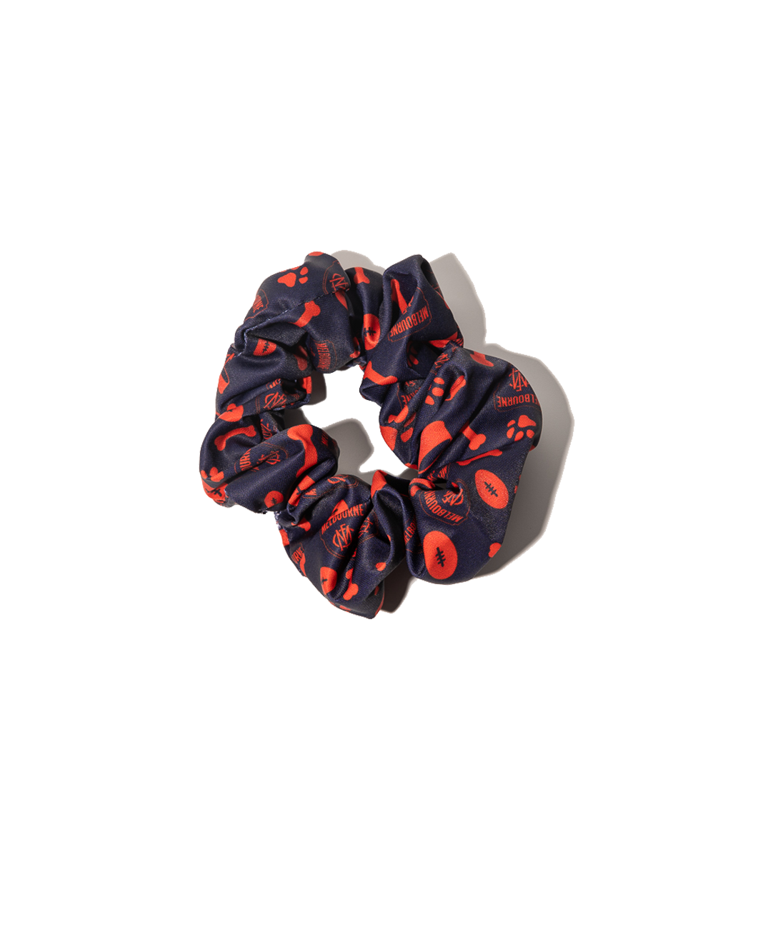 Melbourne Demons AFL Scrunchie