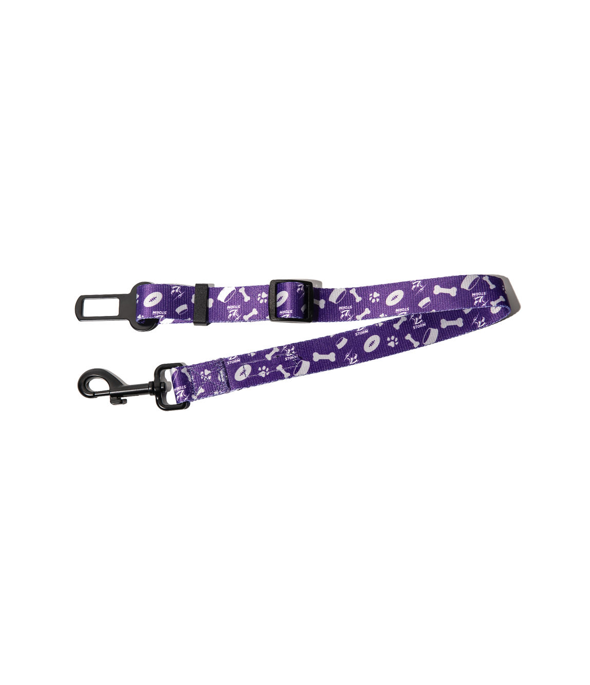 Melbourne Storm NRL Dog Safety Belt