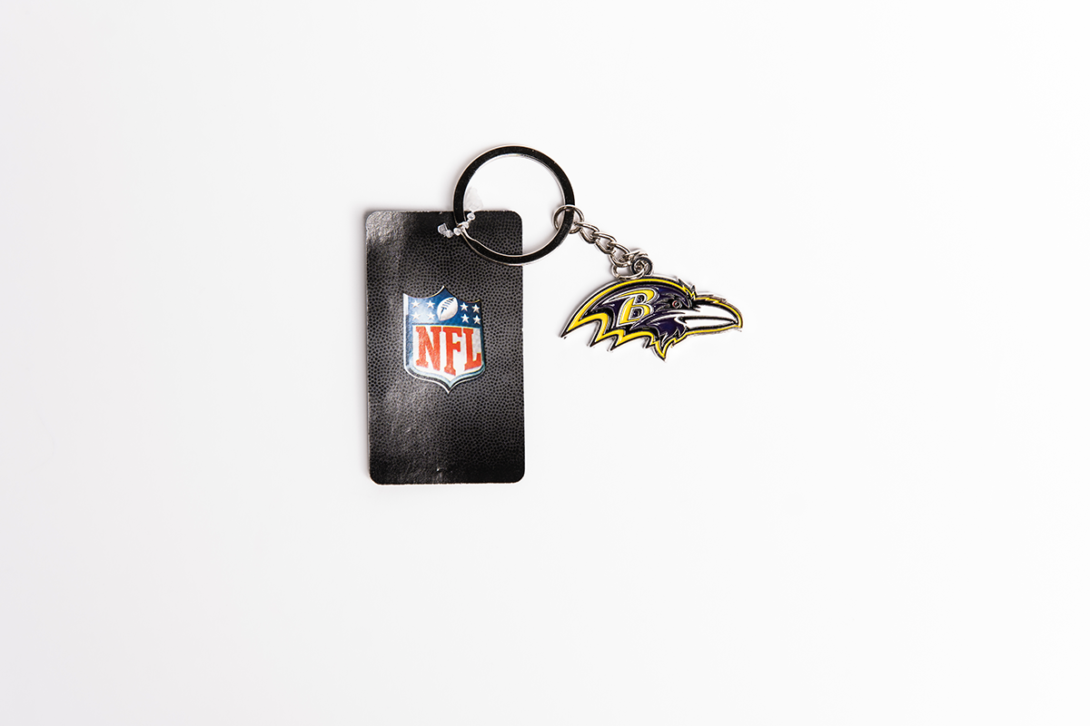 NFL Baltimore Ravens Keyring