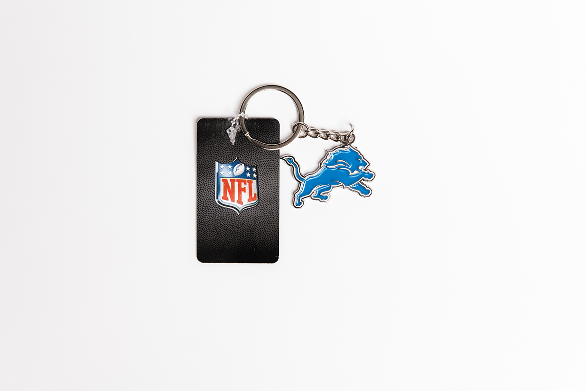 NFL Detroit Lions Keyring