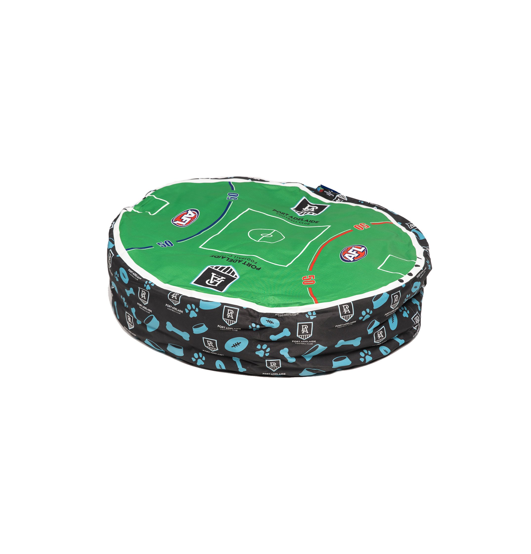 Port Adelaide Power AFL Dog Bed