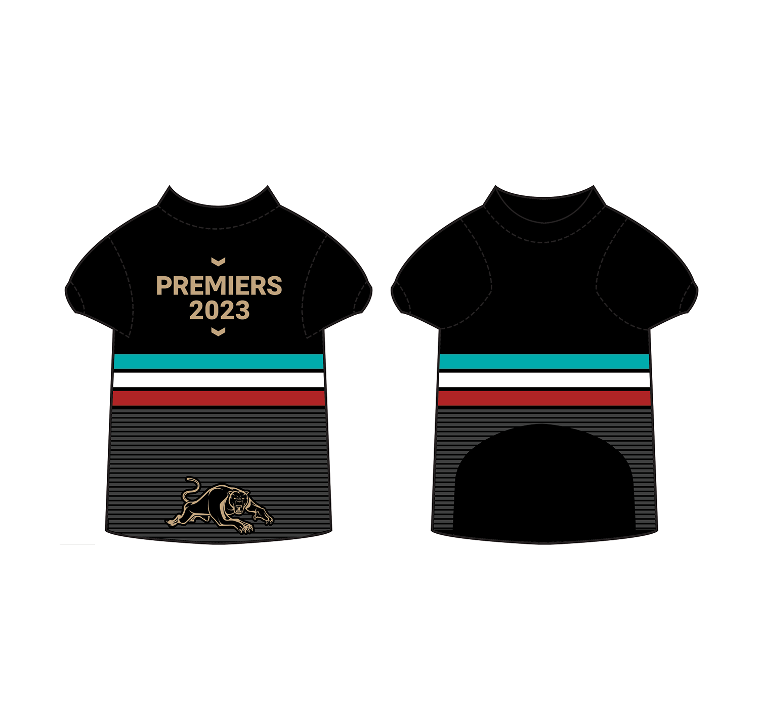 Penrith Panthers NRL Premiers Dog Jersey XS-XL
