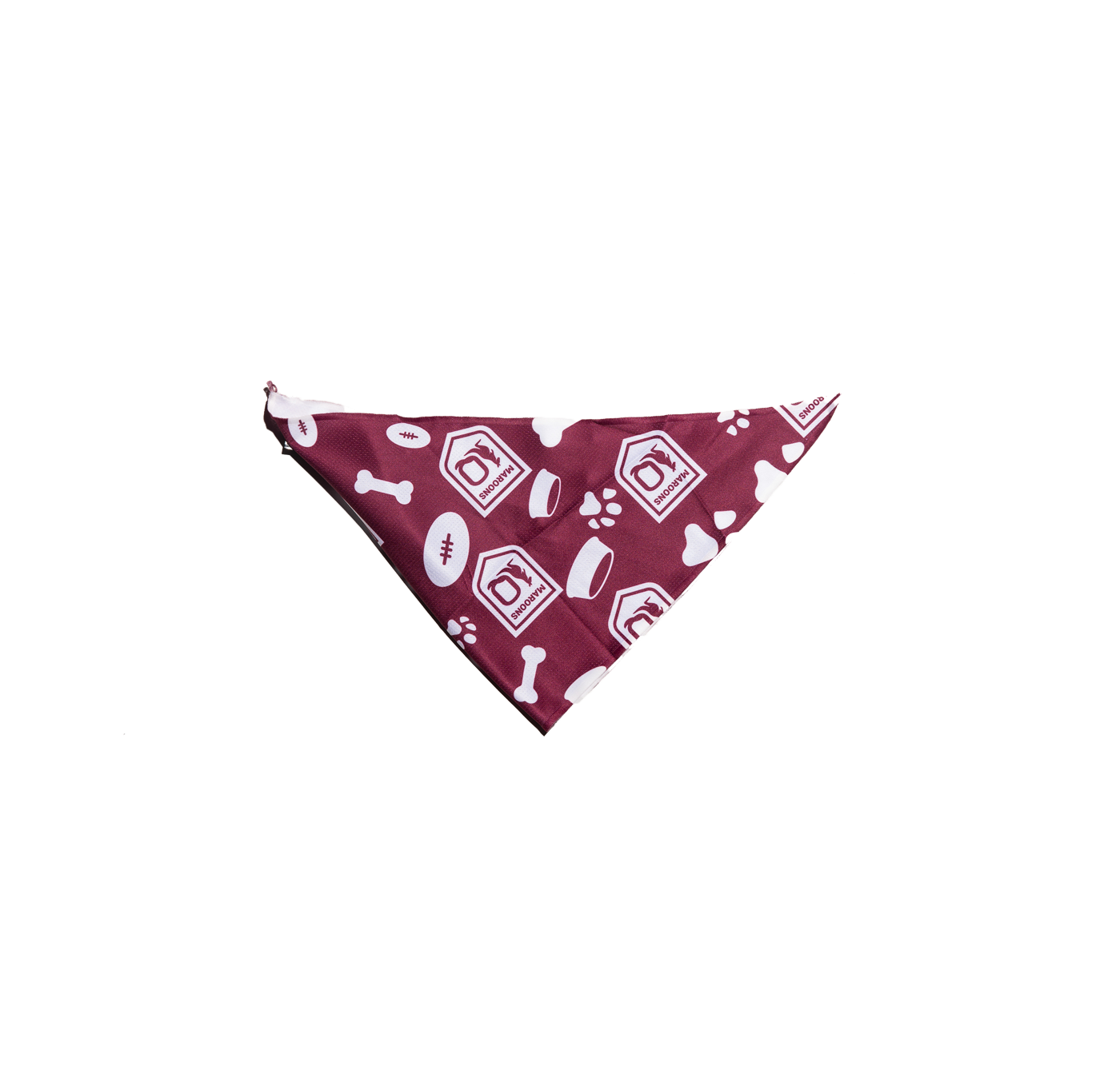 QLD Maroons State Of Origin Dog Bandana