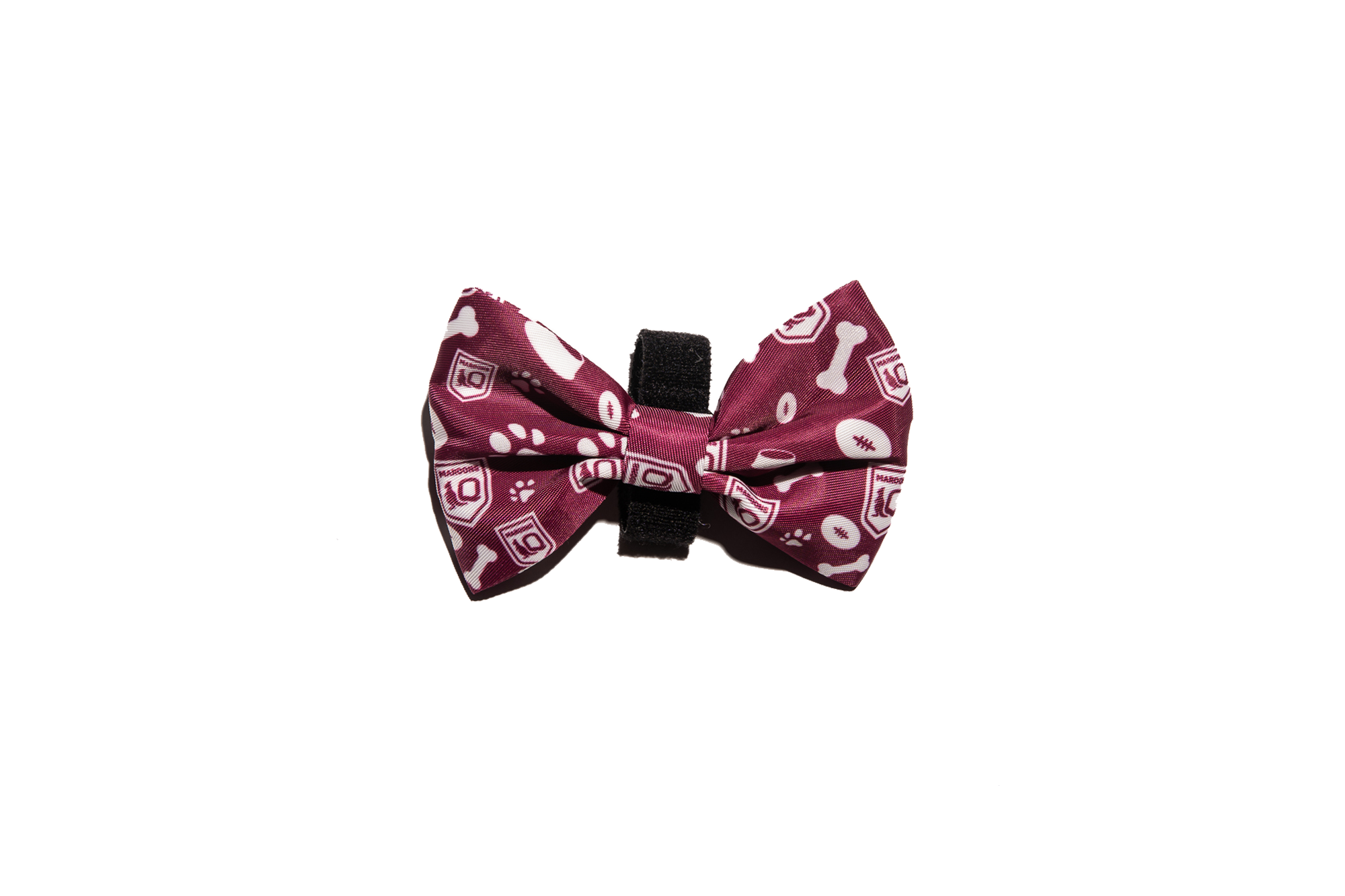 QLD Maroons State Of Origin Dog Bowtie