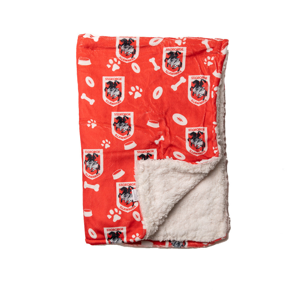 St George Illawarra Dragons NRL Dog Blanket
