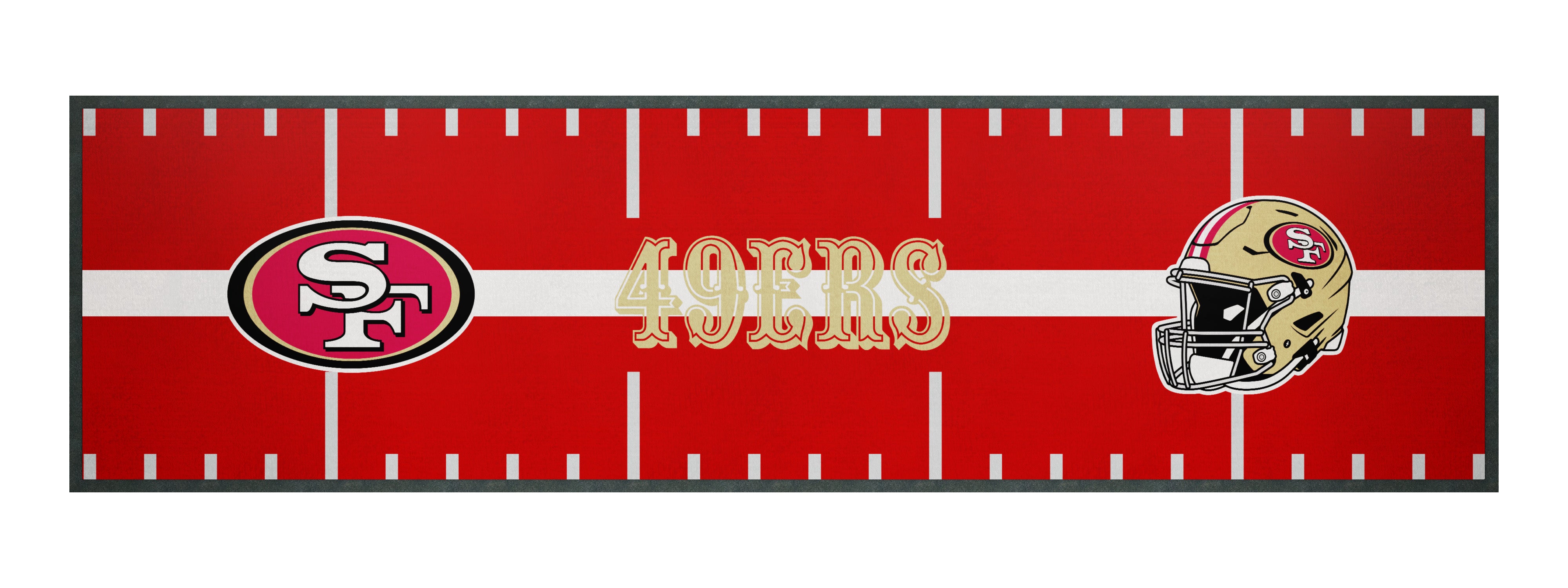 San Francisco 49ers NFL Bar Runner