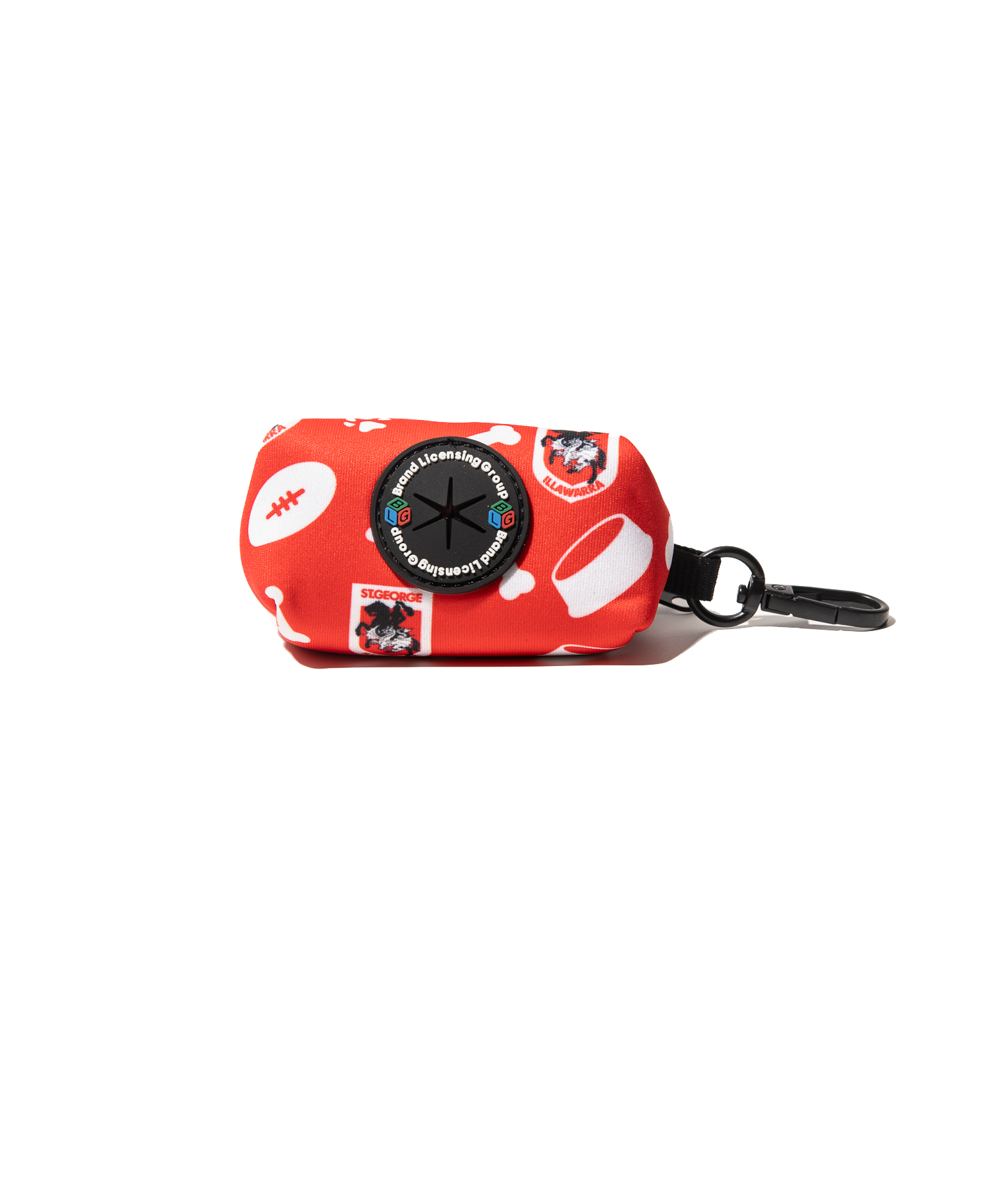 St George Dragons NRL Dog Poop Bag Holder