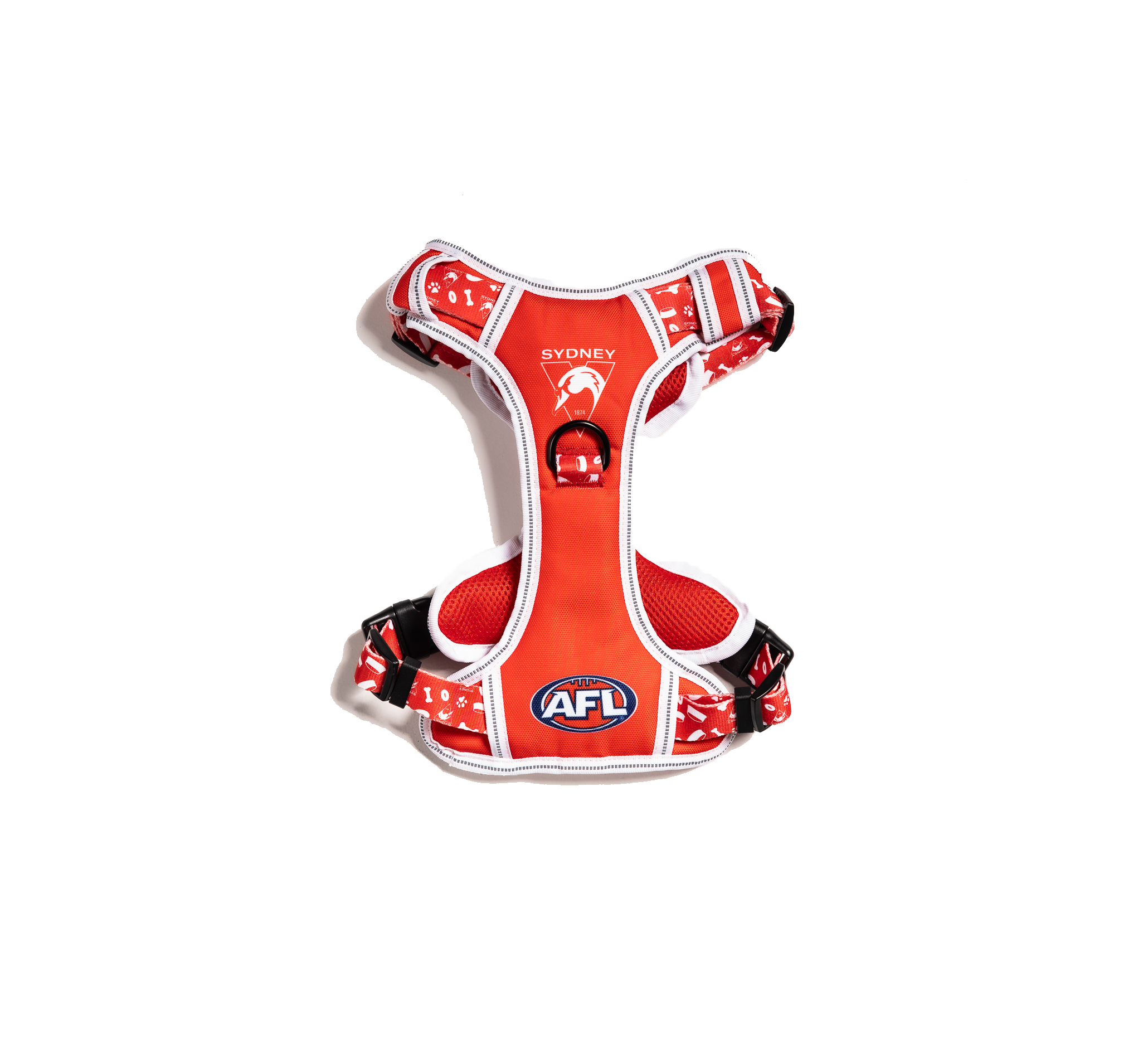 Sydney Swans AFL Dog Harness XS-XL