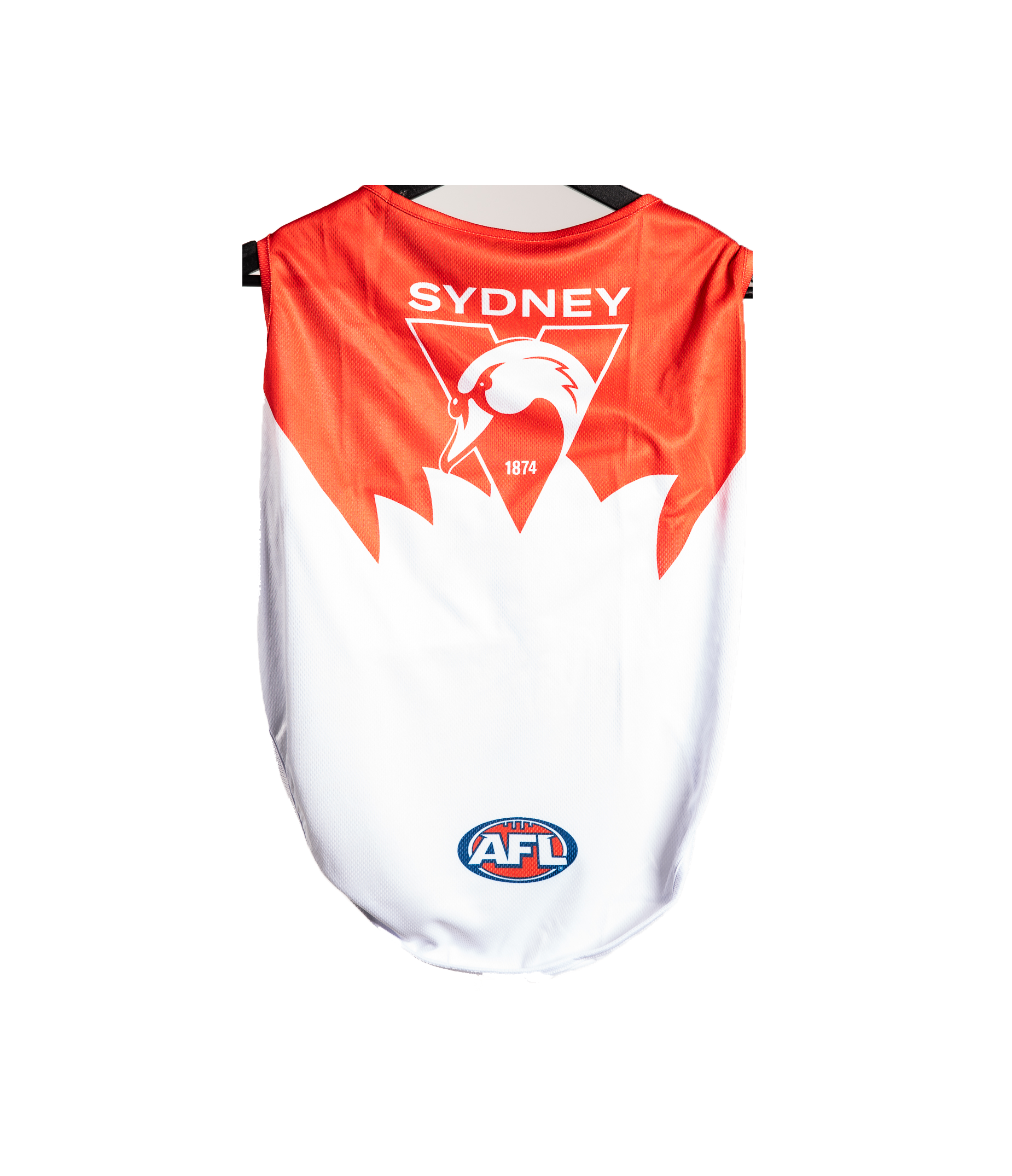 Sydney Swans AFL Dog Jersey XS-XL