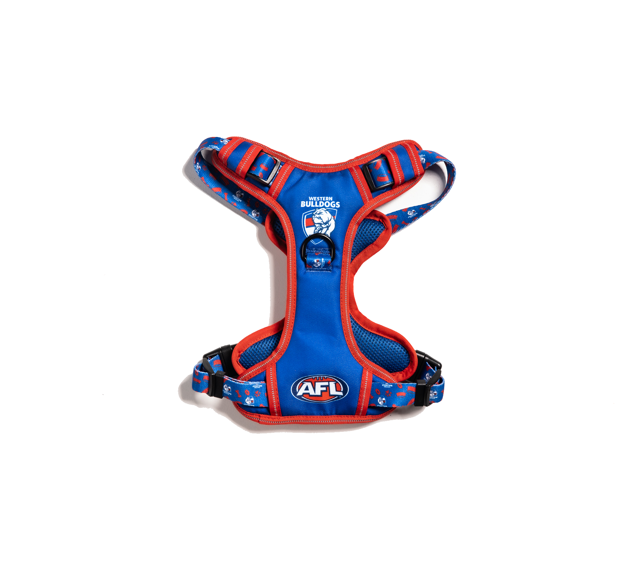 Western Bulldogs AFL Dog Harness XS-XL